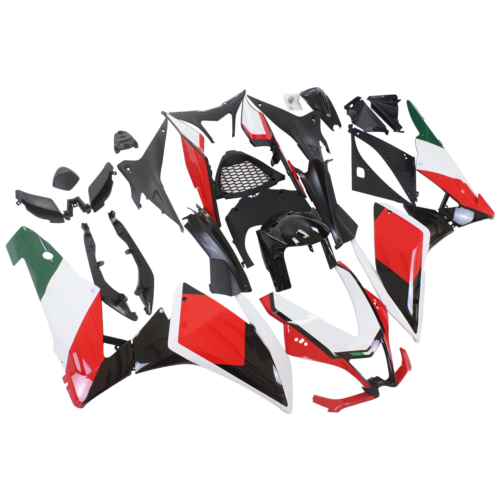 Kit de carénage par injection, carrosserie en plastique ABS, compatible avec l’Aprilia RSV4 1000 2009-2015