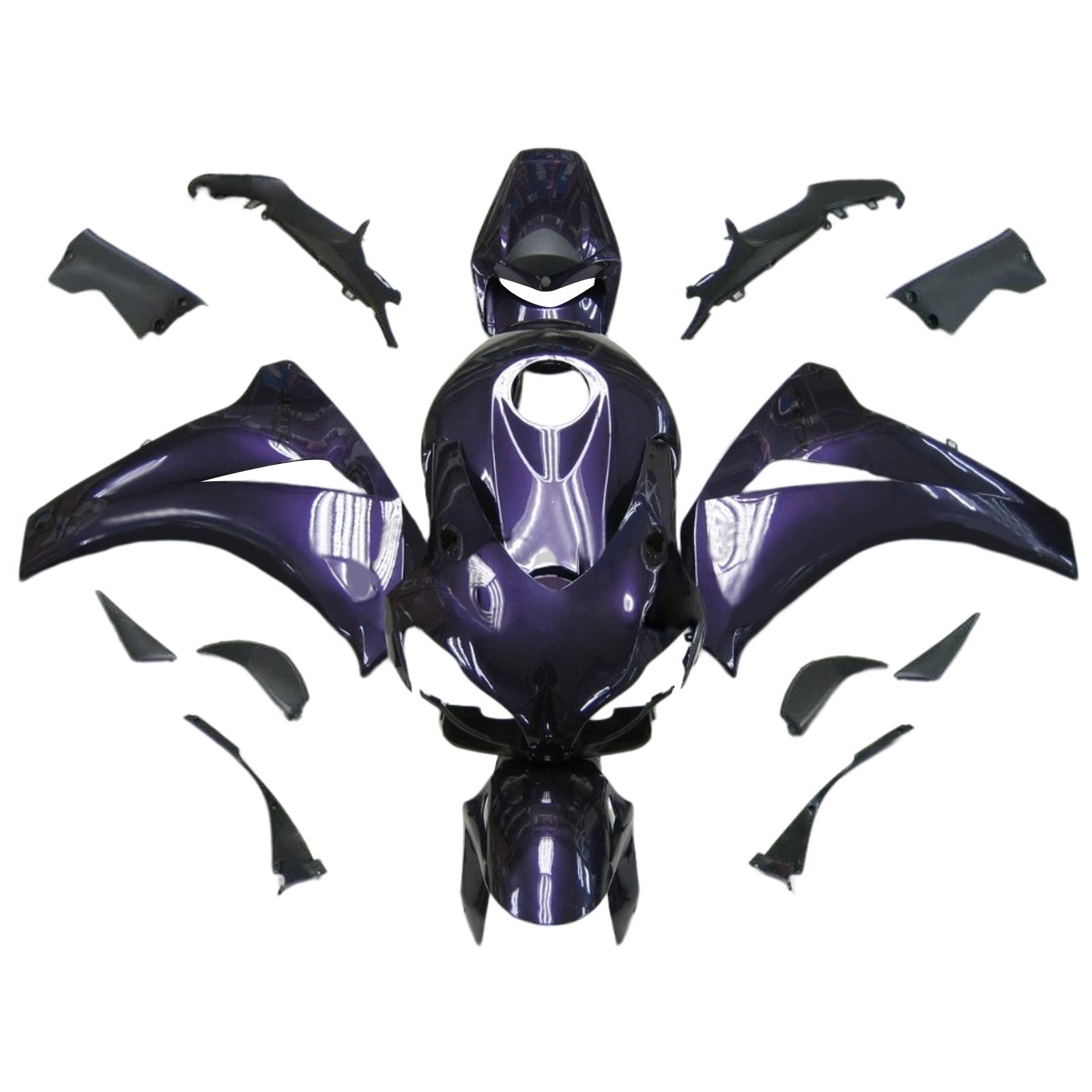 Kit de carénage injecté en plastique ABS pour Honda CBR1000RR 2008-2011