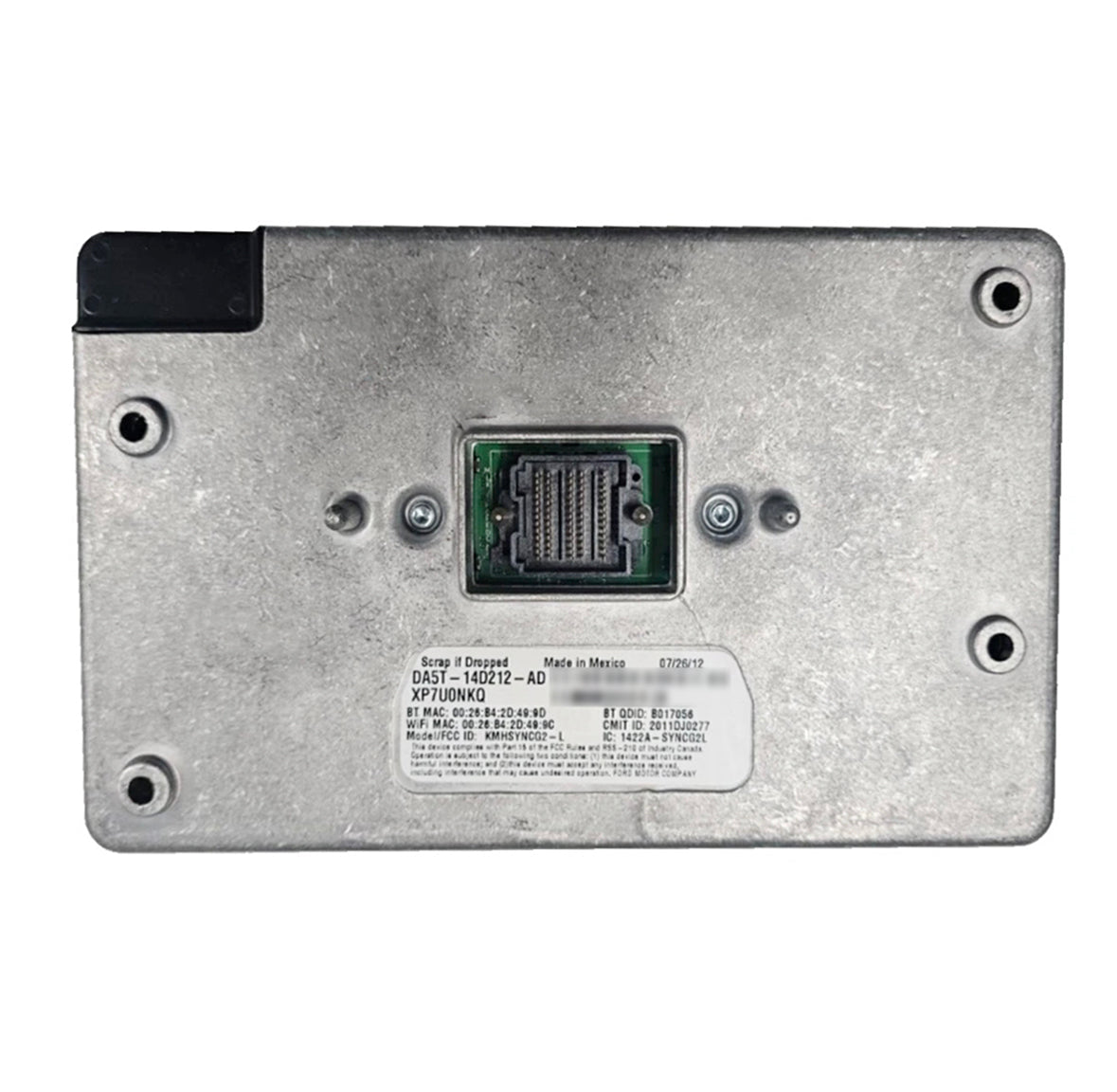 Modulo di navigazione Sync 2 APIM per Ford, programmato con VIN NAV DA8T-14F239-BK