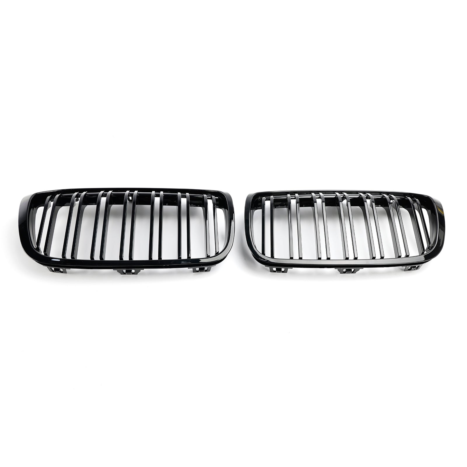 2PCS Gloss Black Front Kidney Grill Grille Pour BMW 2 Series F45 F46 2018-2021