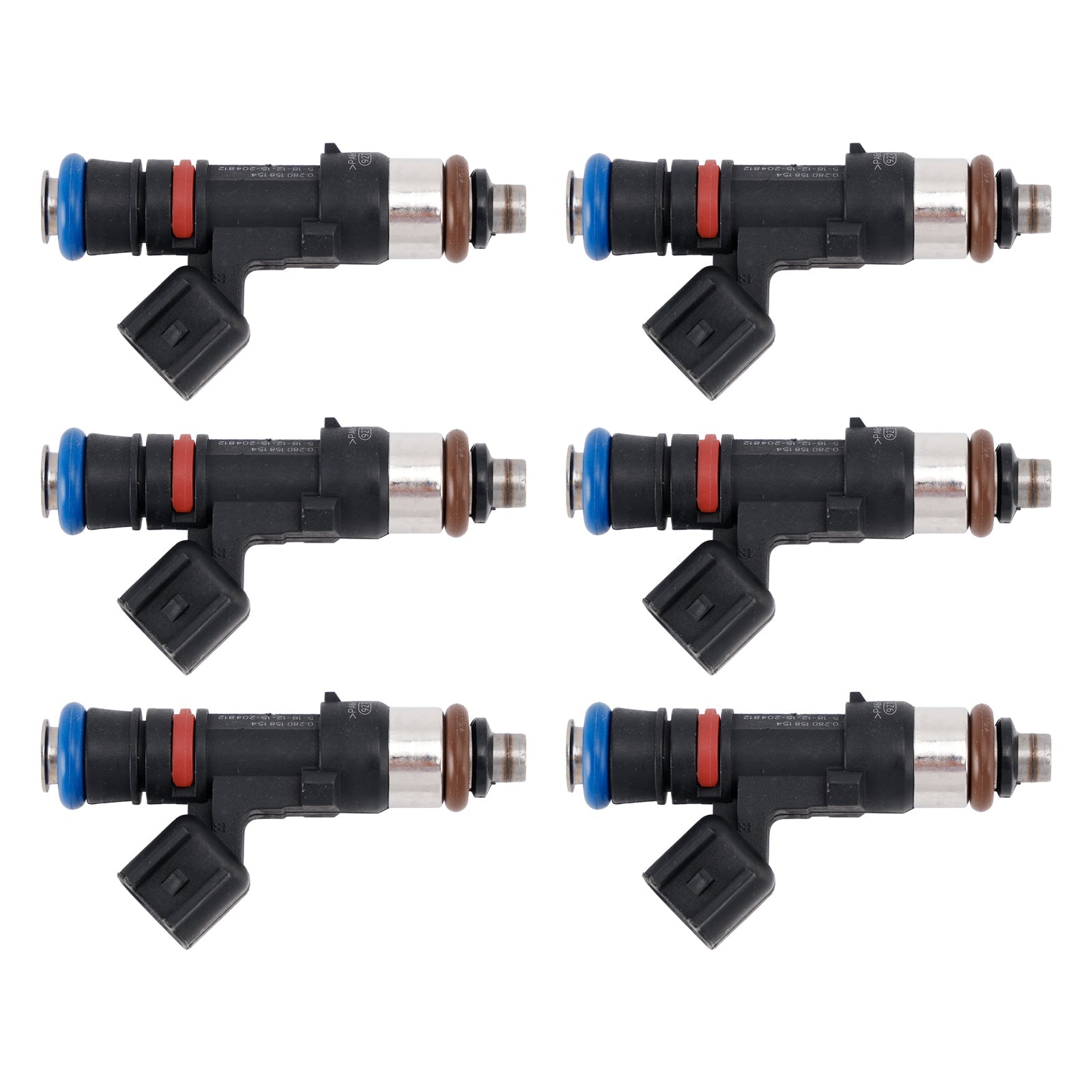 6 iniettori di carburante per Saturn Outlook Vue GMC Acadia Enclave 07-08 0280158154