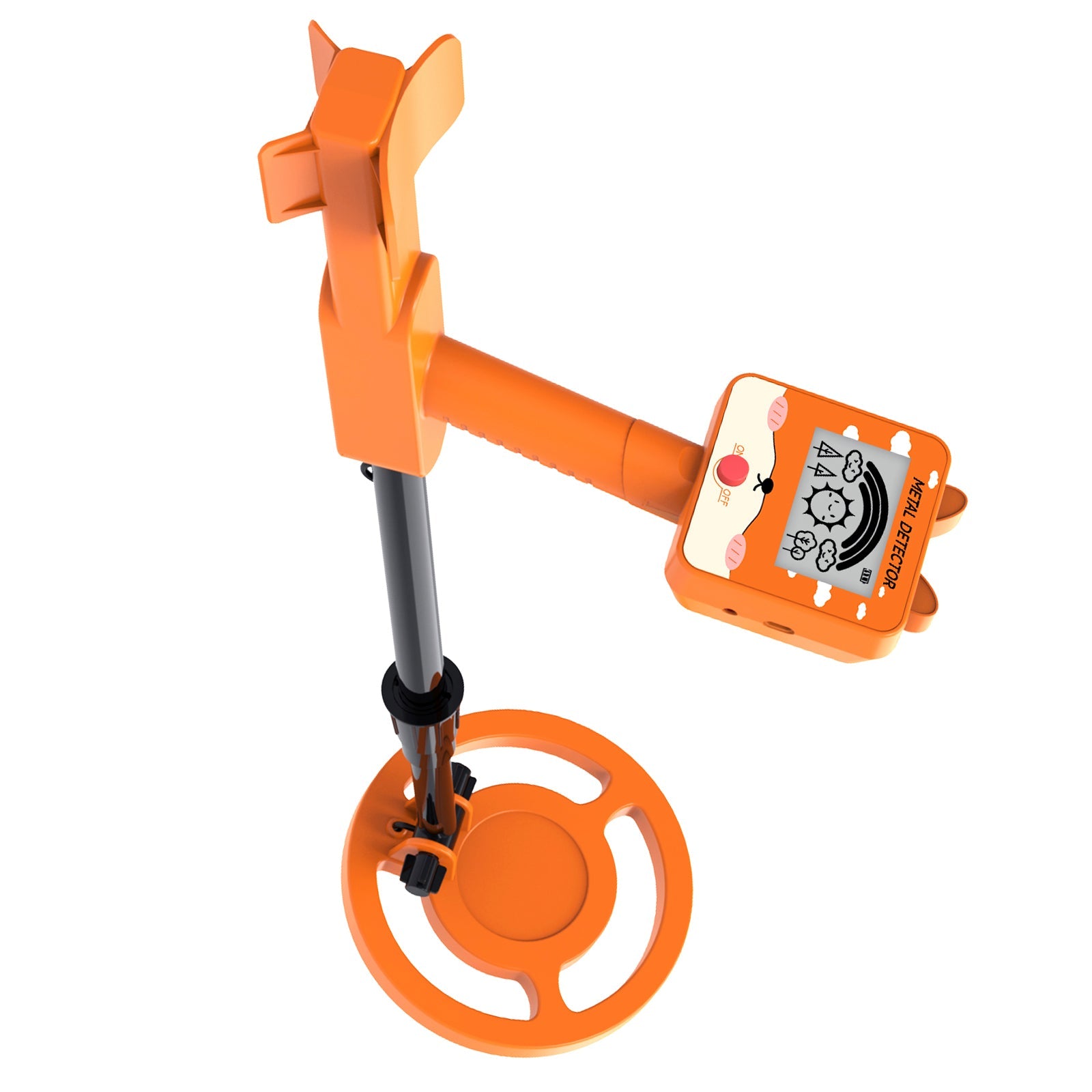 Detektor kovin za otroke GT260 vodoodporen s 6,3-palčno iskalno tuljavo ORG