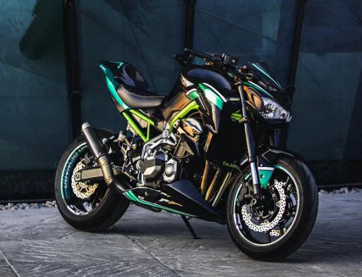 Kit de carénage injecté en plastique ABS pour Kawasaki Z900 2017-2019