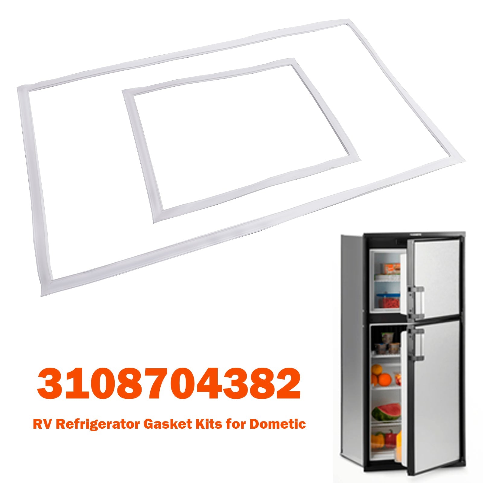 Kits de joints pour réfrigérateurs de camping-car 3108704382 compatibles avec les modèles Dometic RM2852, RM3862 et RM4872