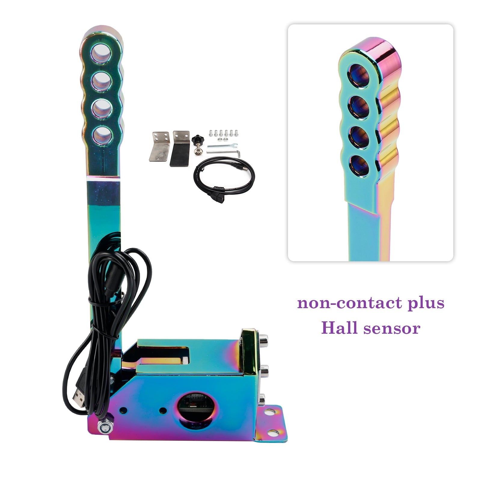 Voor racegames G25/G27/G29/T300/T500 voor Assetto PC 14bit SIM USB Handrem