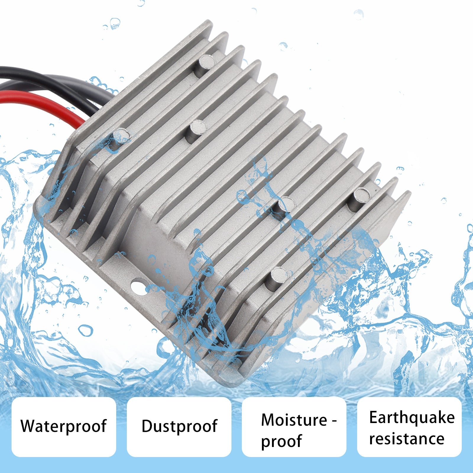 Mini adaptateur 12 V CC, convertisseur élévateur de tension 12 V/24 V vers 57 V, 4,5 A, 256 W, Smart Boost