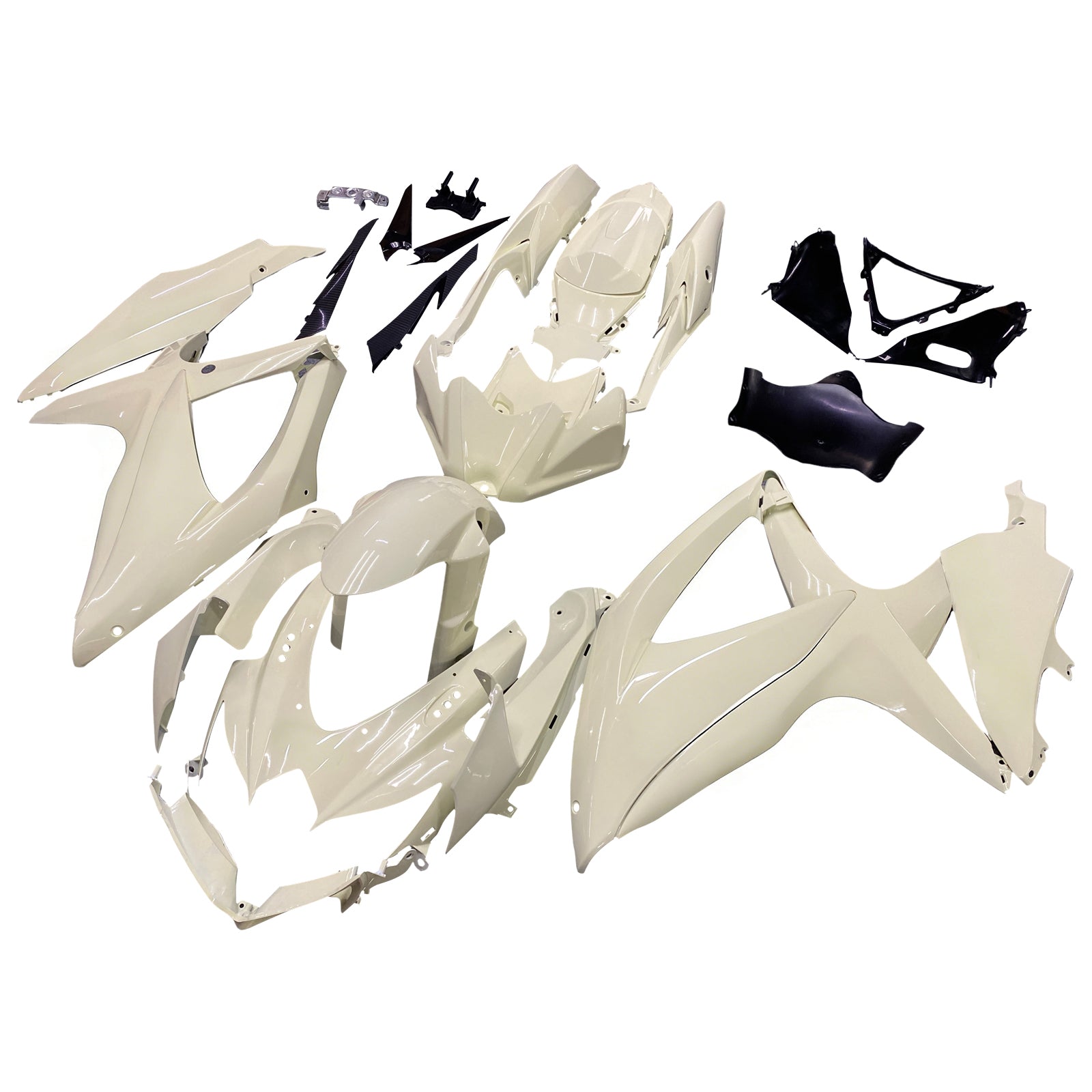 Injection carénage kit carrosserie plastique ABS pour Suzuki GSXR 600/750 2008-2010 K8