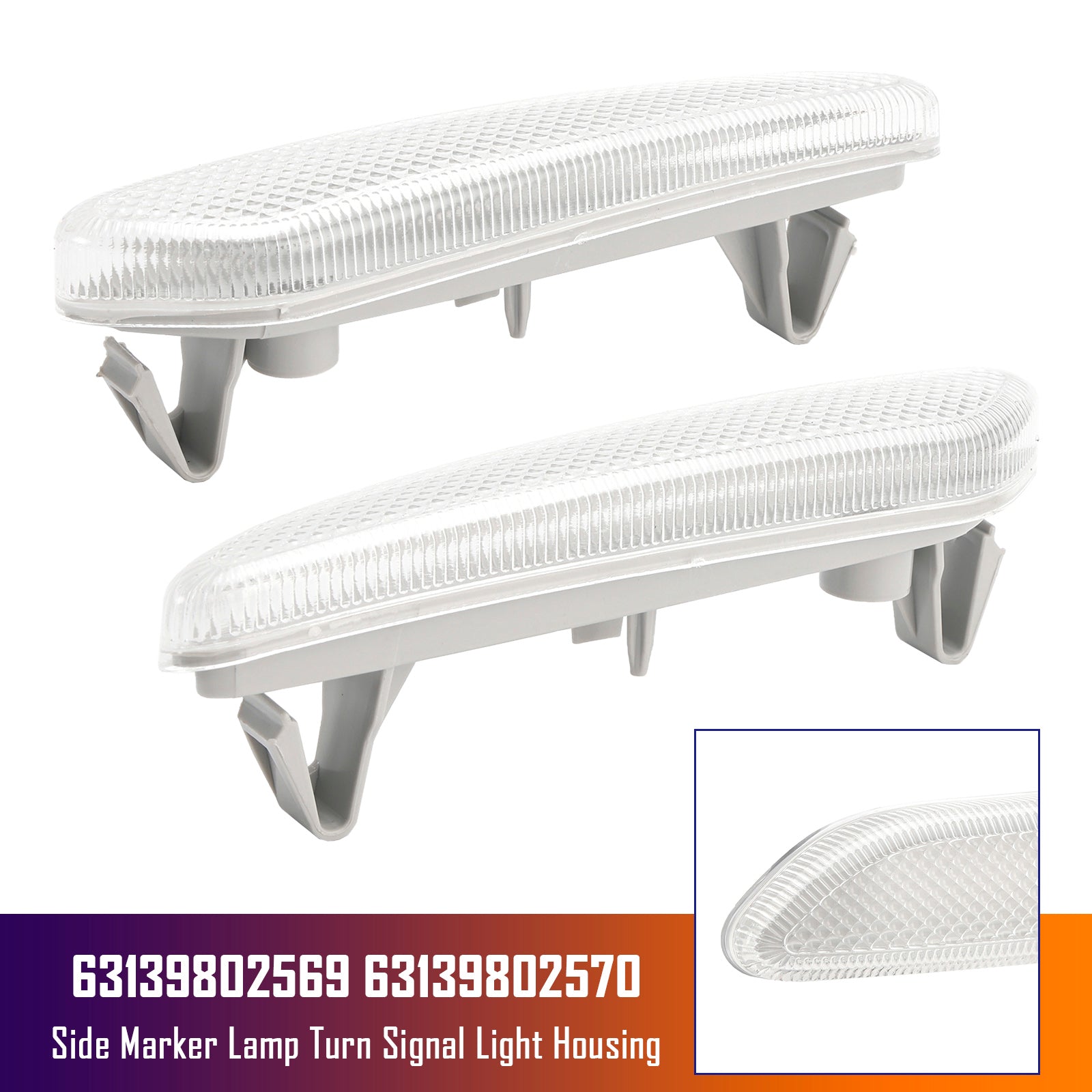 Para sygnałów tury i pozycje boczne dla Mini R60 2012-2017 (2010-2017)