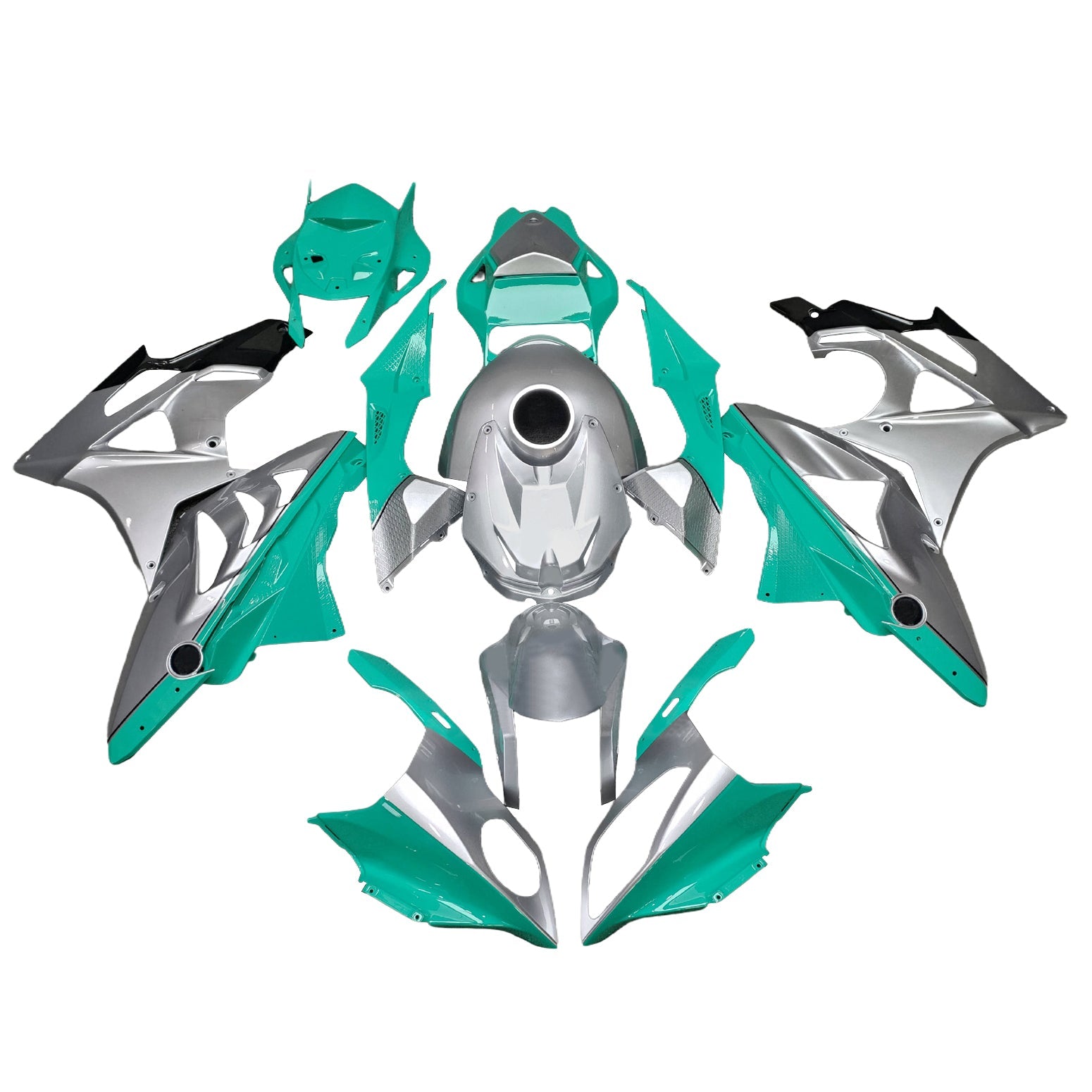 Kit de carénage d'injection pour BMW S1000RR 2017-2018 Carrosserie Plastique ABS