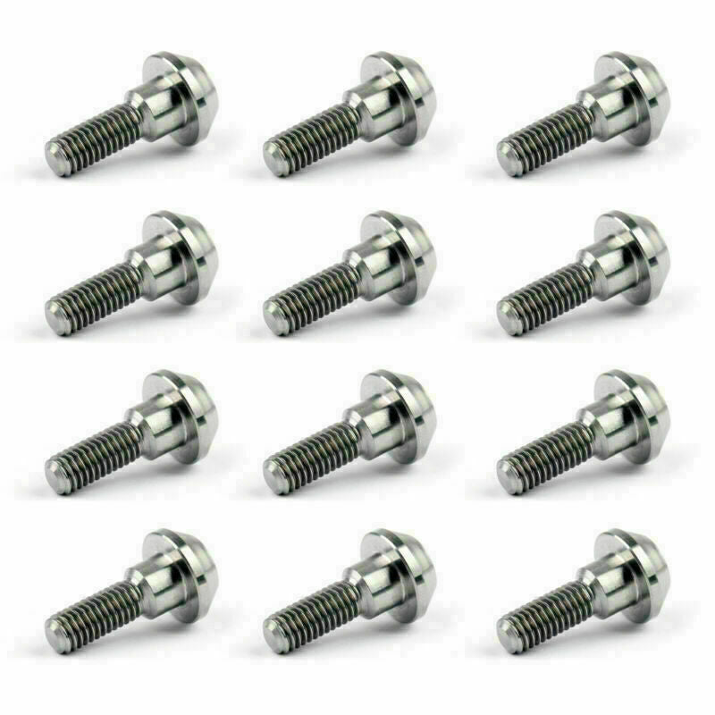 12pc Boulons de Rotor de frein à disque M6 x 20mm pour Suzuki GSXR Yamaha R1 R6 YZF générique