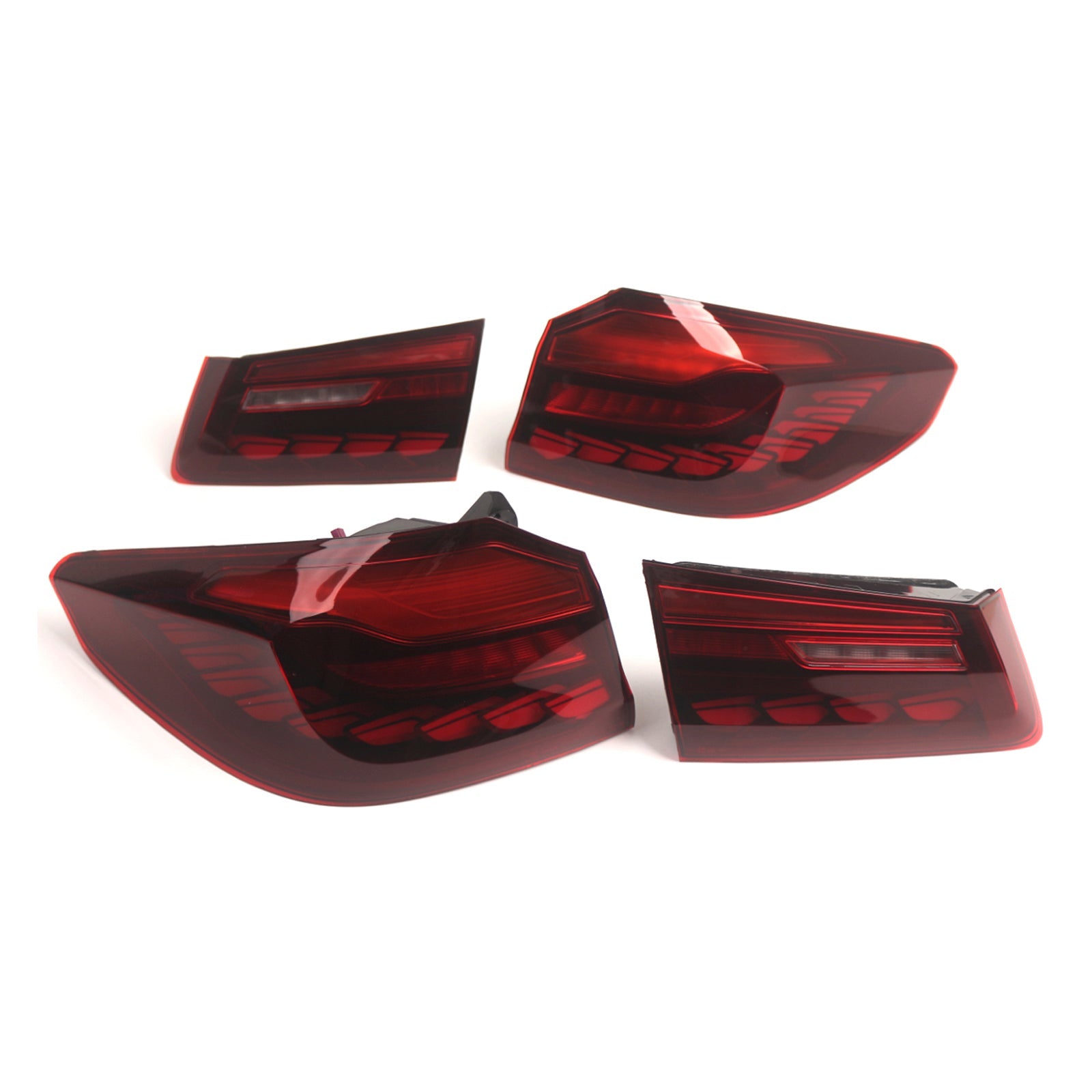 Luci posteriori a LED rosso per BMW 5 G30 G38 2018-2020