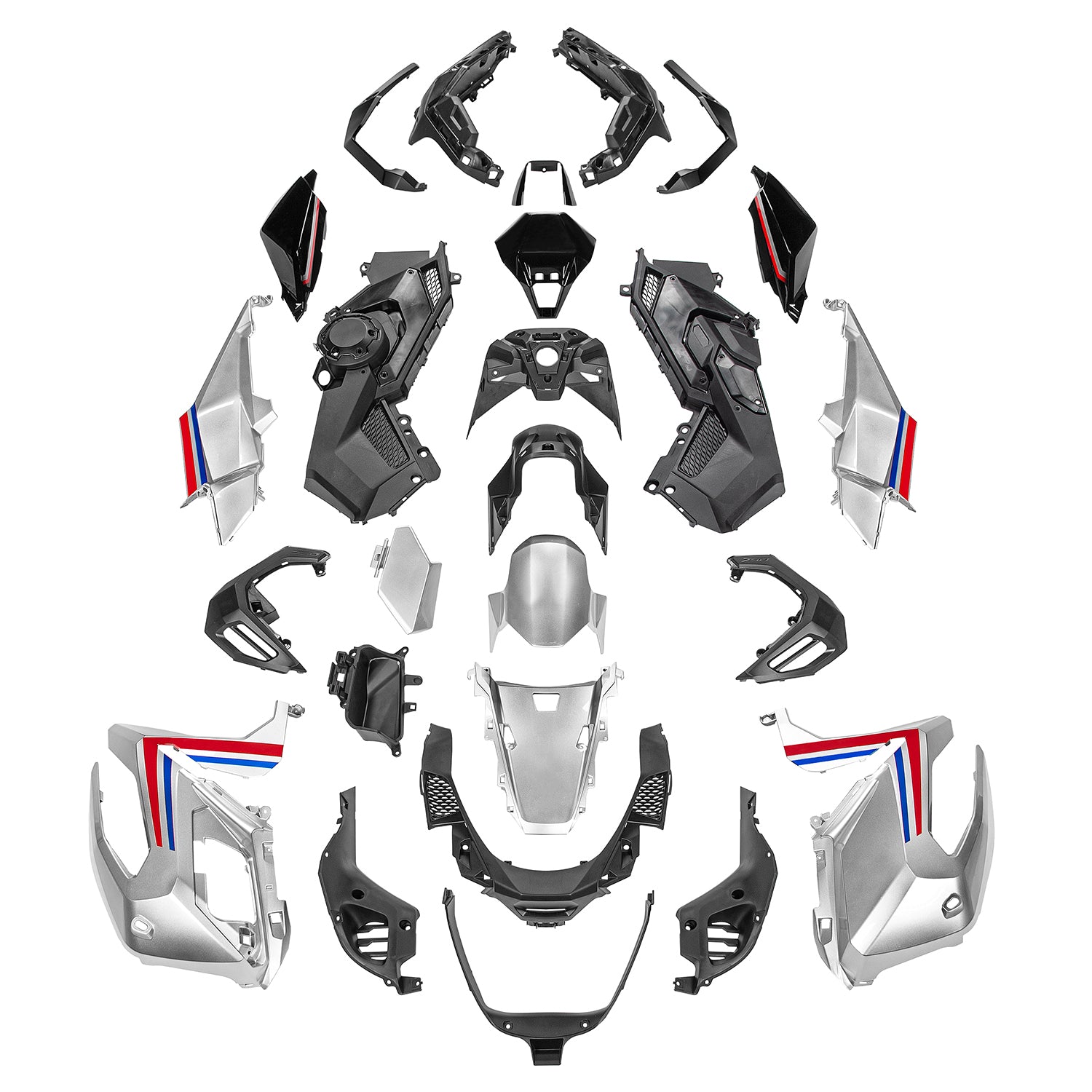 Carrosserie de carénage de moulage par injection pour Honda X-ADV 750 XADV750 2021-2023 02#