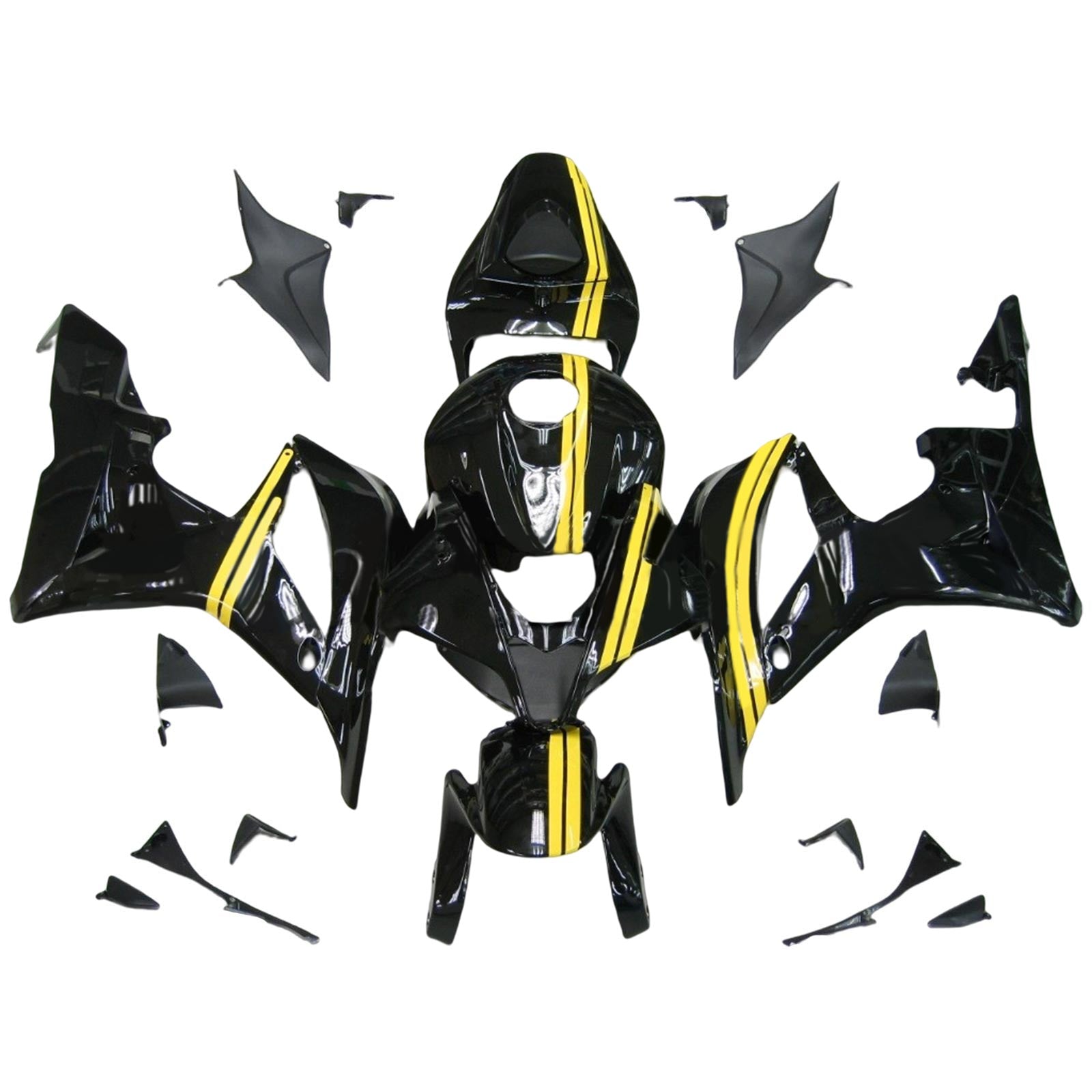 Kit de carénage par injection, carrosserie en plastique ABS pour Honda CBR600RR 2007-2008 F5