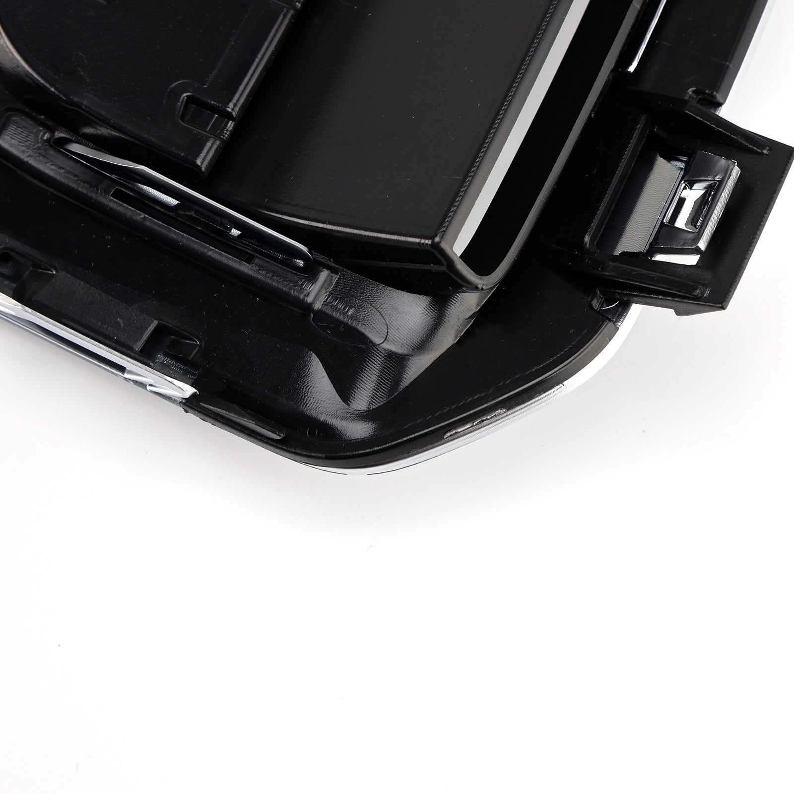 Grille de protection inférieure antibrouillard argentée pour pare-chocs avant Audi A4 B9.5 S-Line 2020-2024