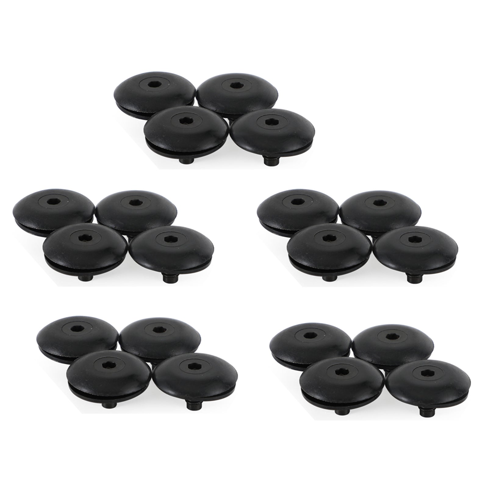 20PCS Roof Rack Hole Bolt Screw W/ Seal Gasket pour Ford Transit Custom 2012-21