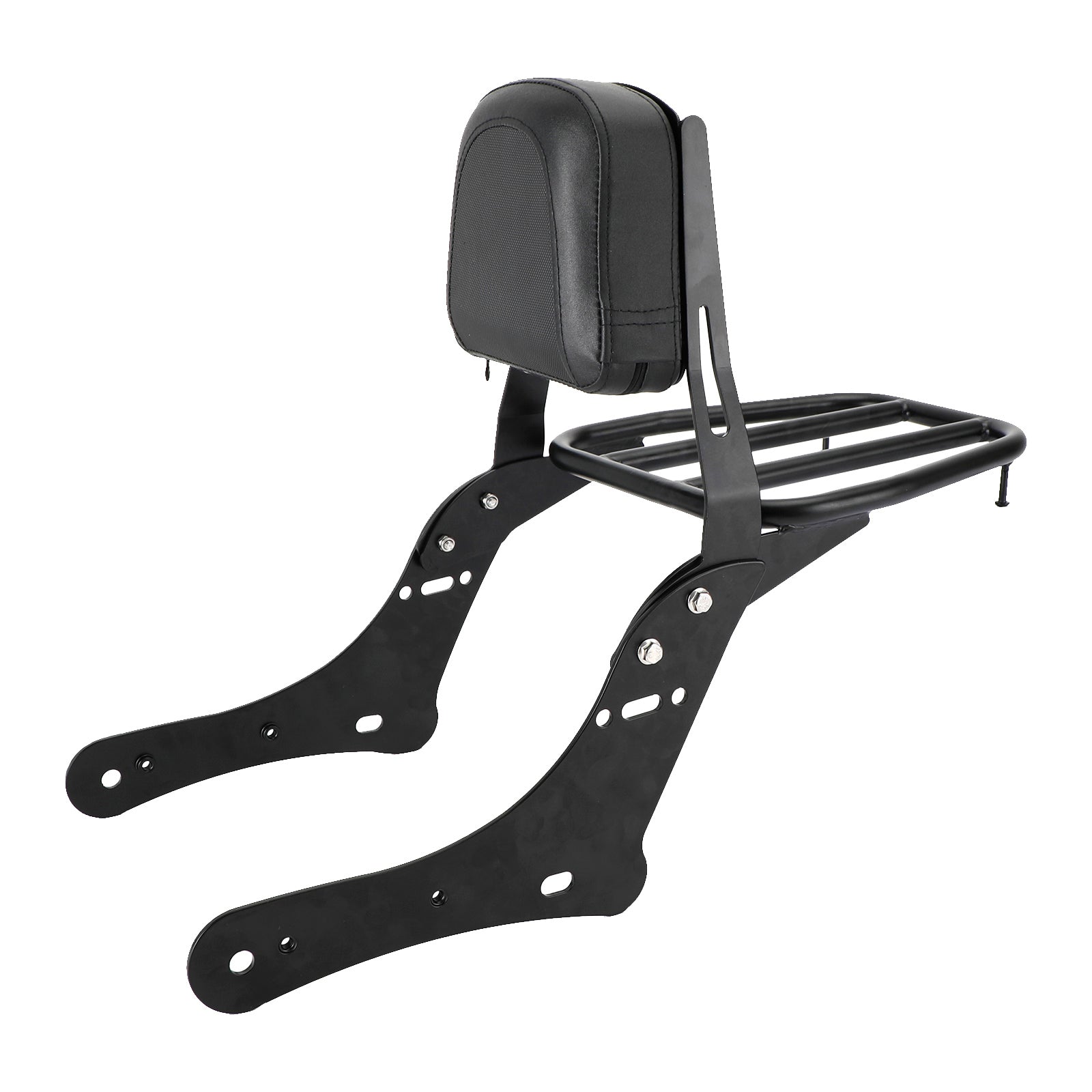 Sissy Bar Backrest con estante de equipaje para Kawasaki Vulcan S 650 VN650 2015-2017