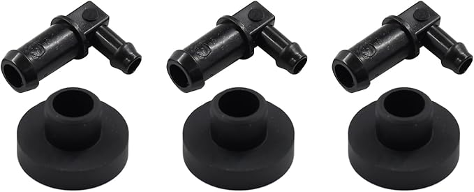 Lot de 3 kits - Tige de réservoir 532139277 & Joint 532003645 pour Husqvarna