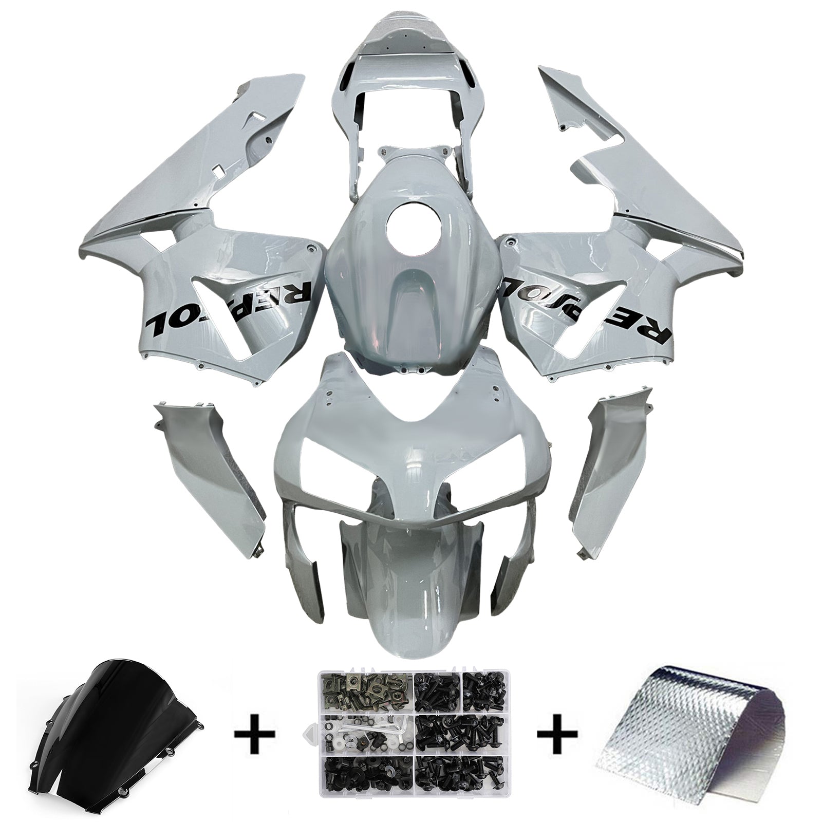 Kit de carénage en plastique ABS pour Honda CBR600RR 2003-2004 F5