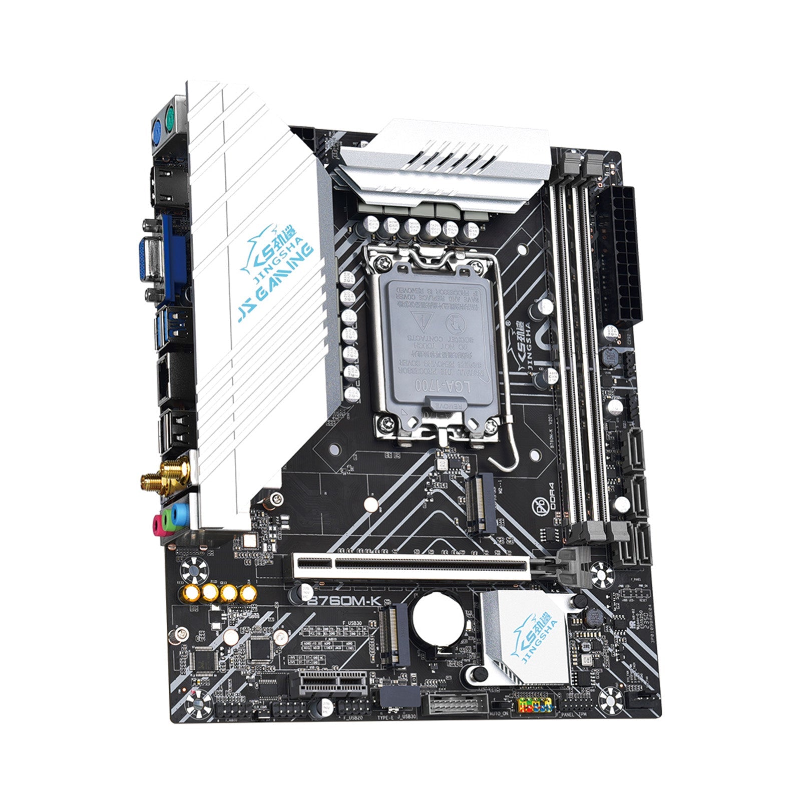 Carte mère B760M-K LGA-1700 broches, mémoire DDR4, double Interface M.2, prend en charge le WIFI
