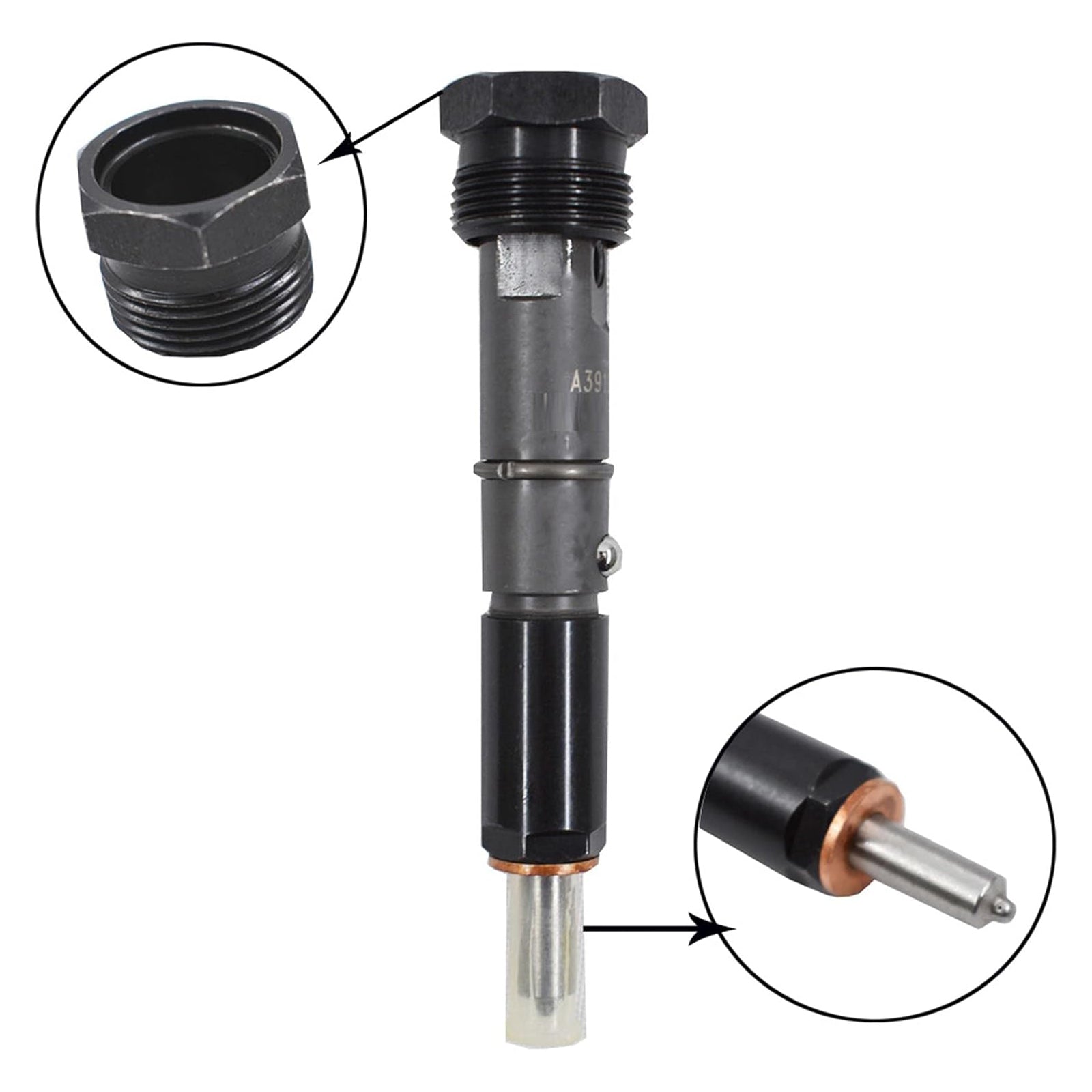 1 injecteur de carburant pour Dodge D250 D350 Cummins 89-93 5.9L 12V 0432131837 3919350