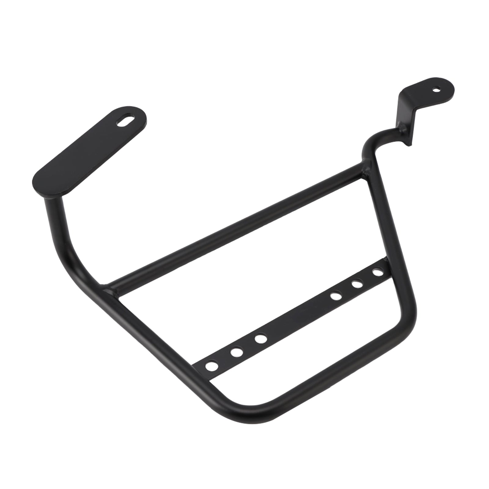 Soporte lateral de maleta para portaequipajes Negro Izquierdo - Para Guzzi V7 750cc 21-24