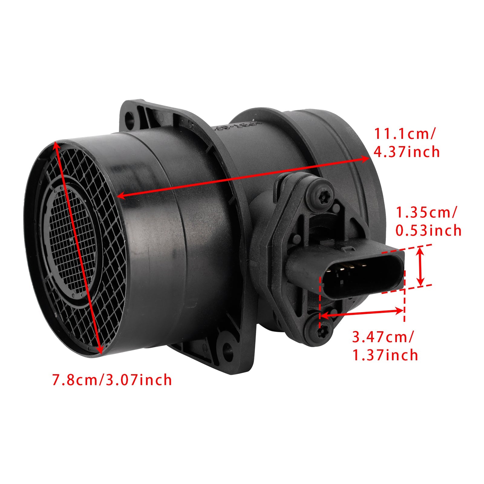 Senzor merilnika pretoka d'zračna masa za Audi A4 Golf IV VW Passat 3B Jetta III 074906461B