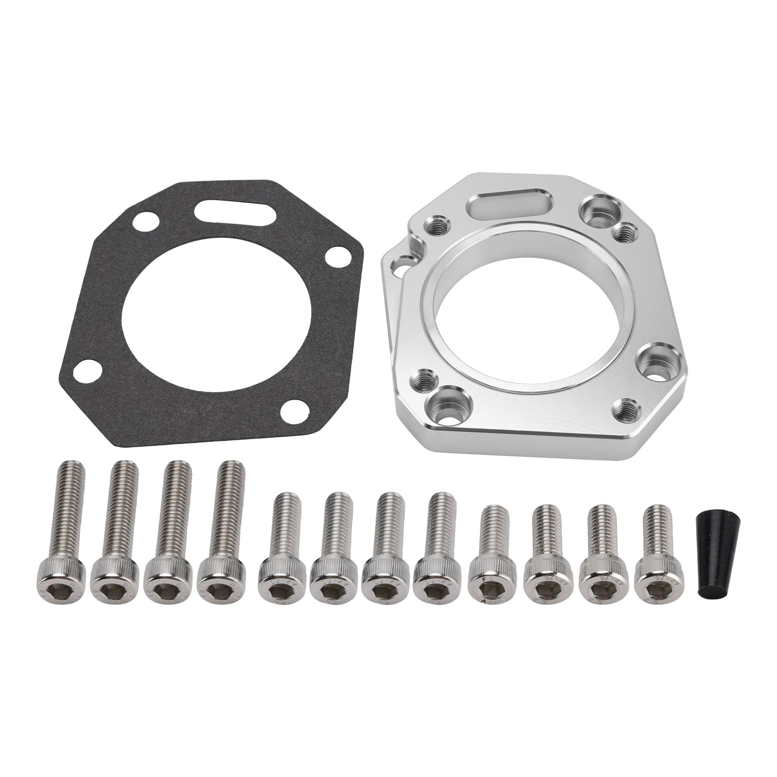 RBC/RRC Spruitstuk Flens Dual Gasklephuis Adapter 62mm 70mm voor K20A K20A2 K20A3