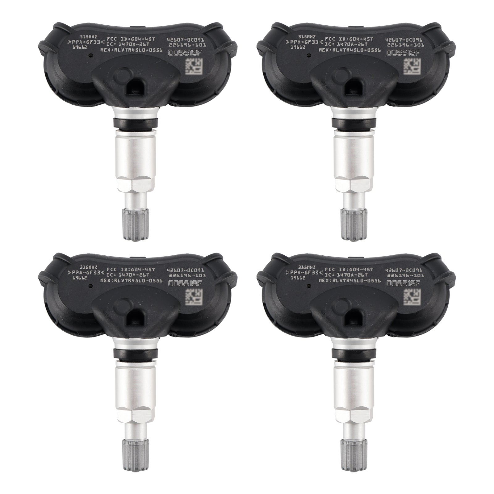 Capteur de pression des pneus TPMS 4X pour Toyota RAV4 Highlander Tundra 426070C091