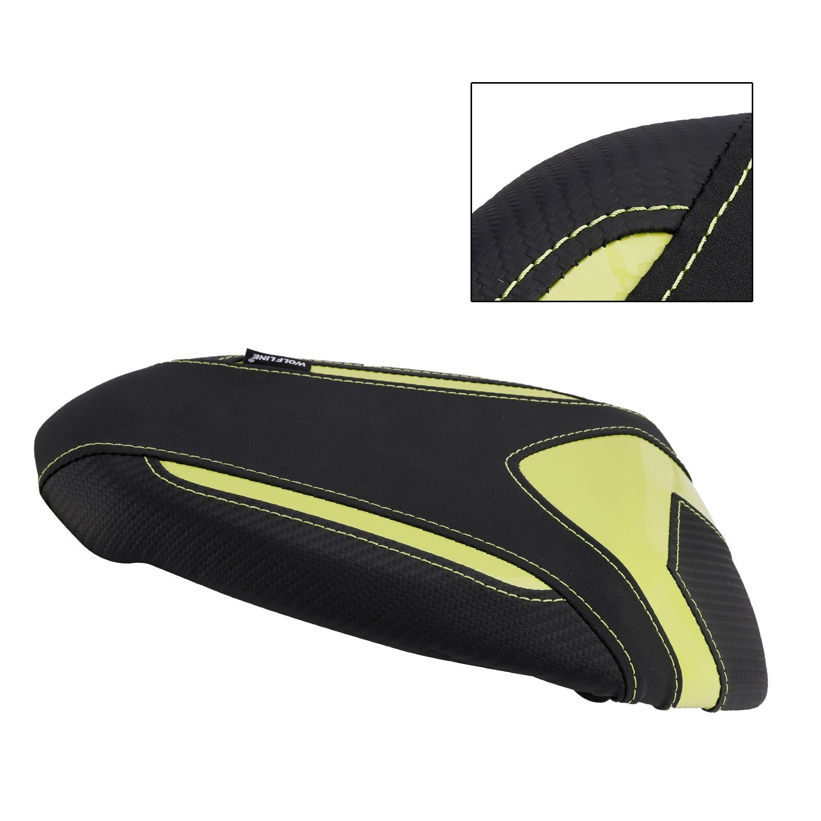 Coussin de siège passager arrière plat en polyuréthane pour Triumph Street Triple 765 765S 765R 2019-2024