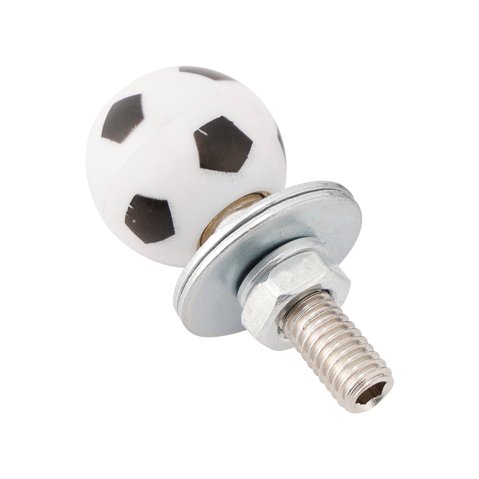 M6 Tornillo de plástico para placa de fútbol, ​​pernos y hardware (4 habitaciones)