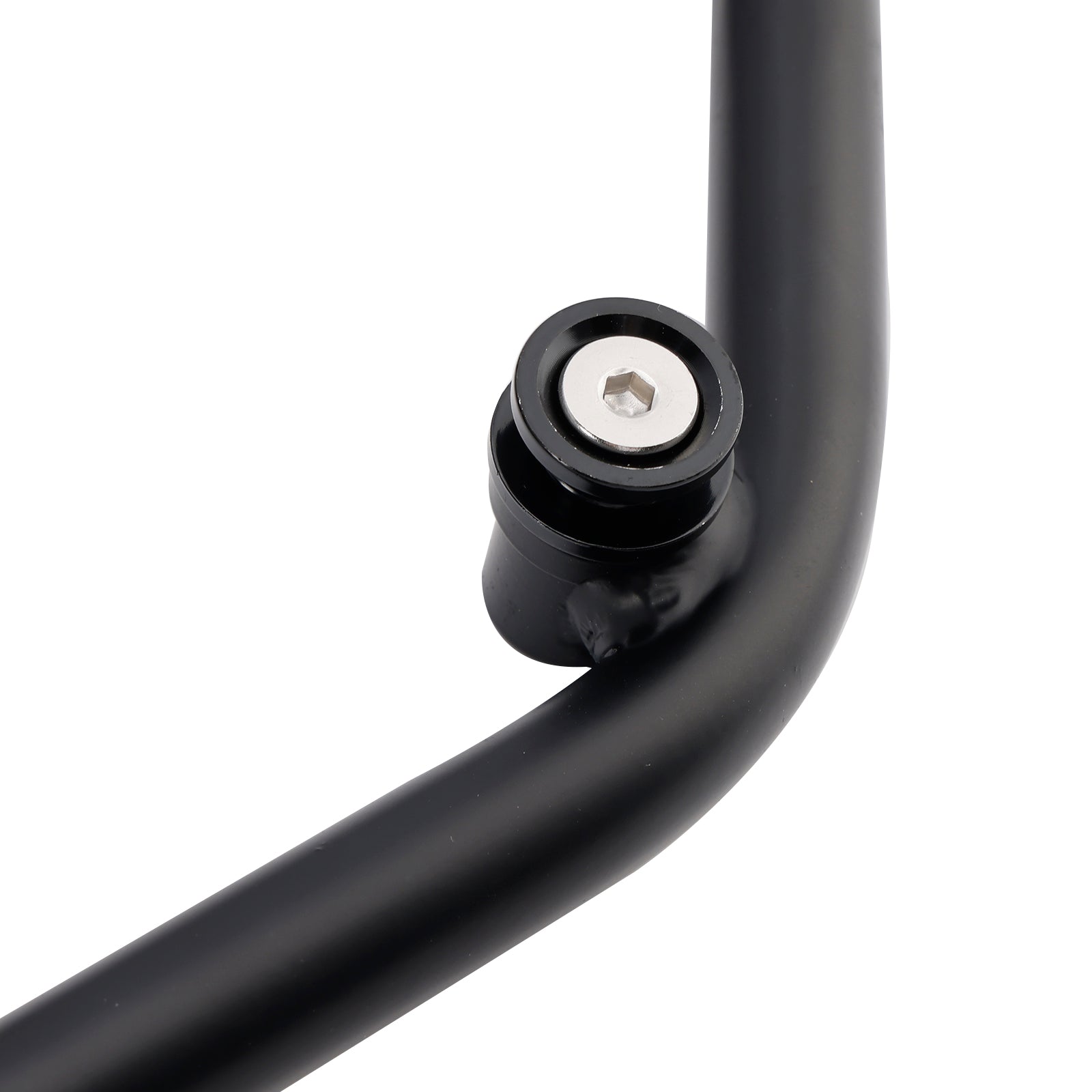 Soporte de soporte para la bolsa lateral negra para Kawasaki Eliminator 500 2024-2025