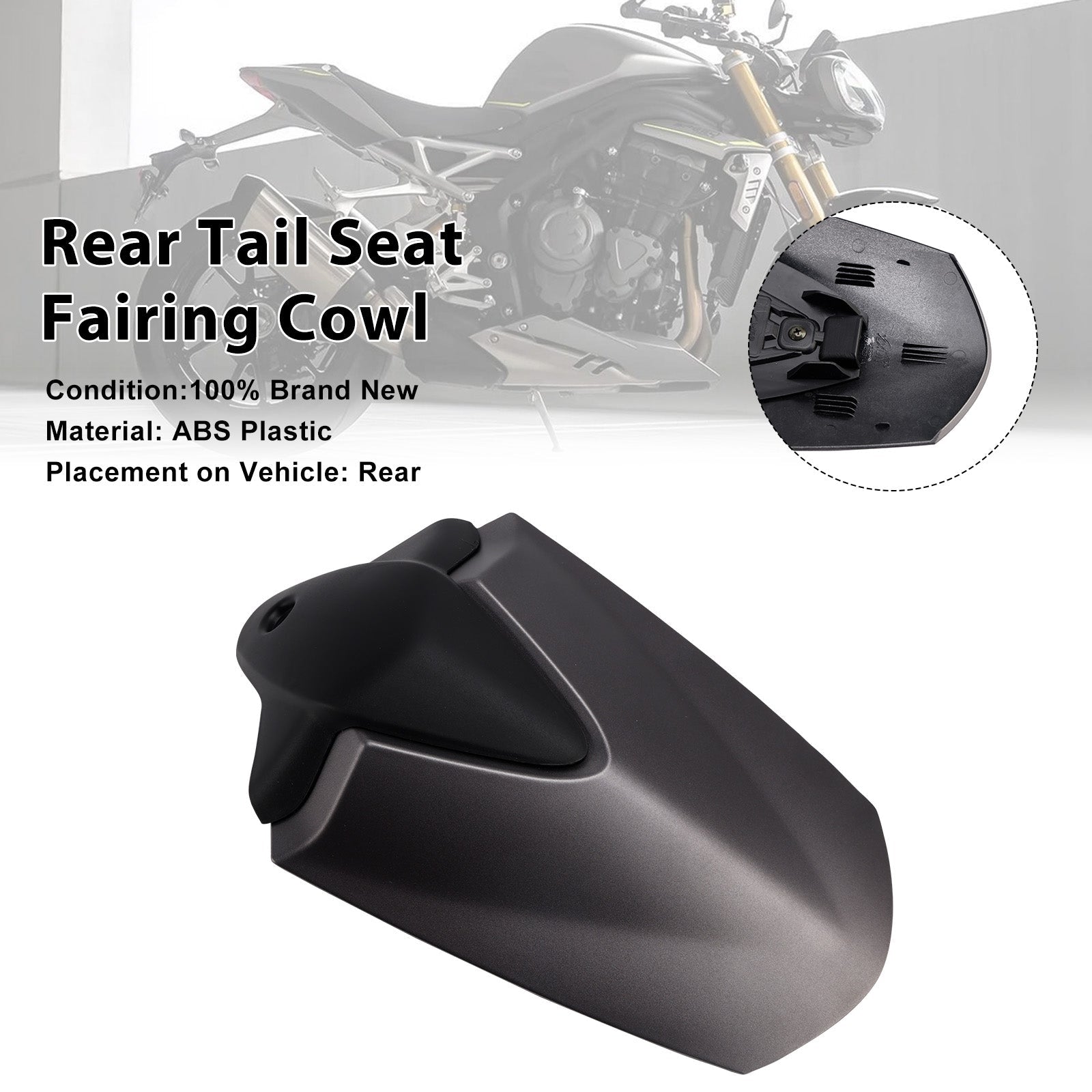 Carénage arrière de selle pour Speed Triple 1200 RS (2021-2024)
