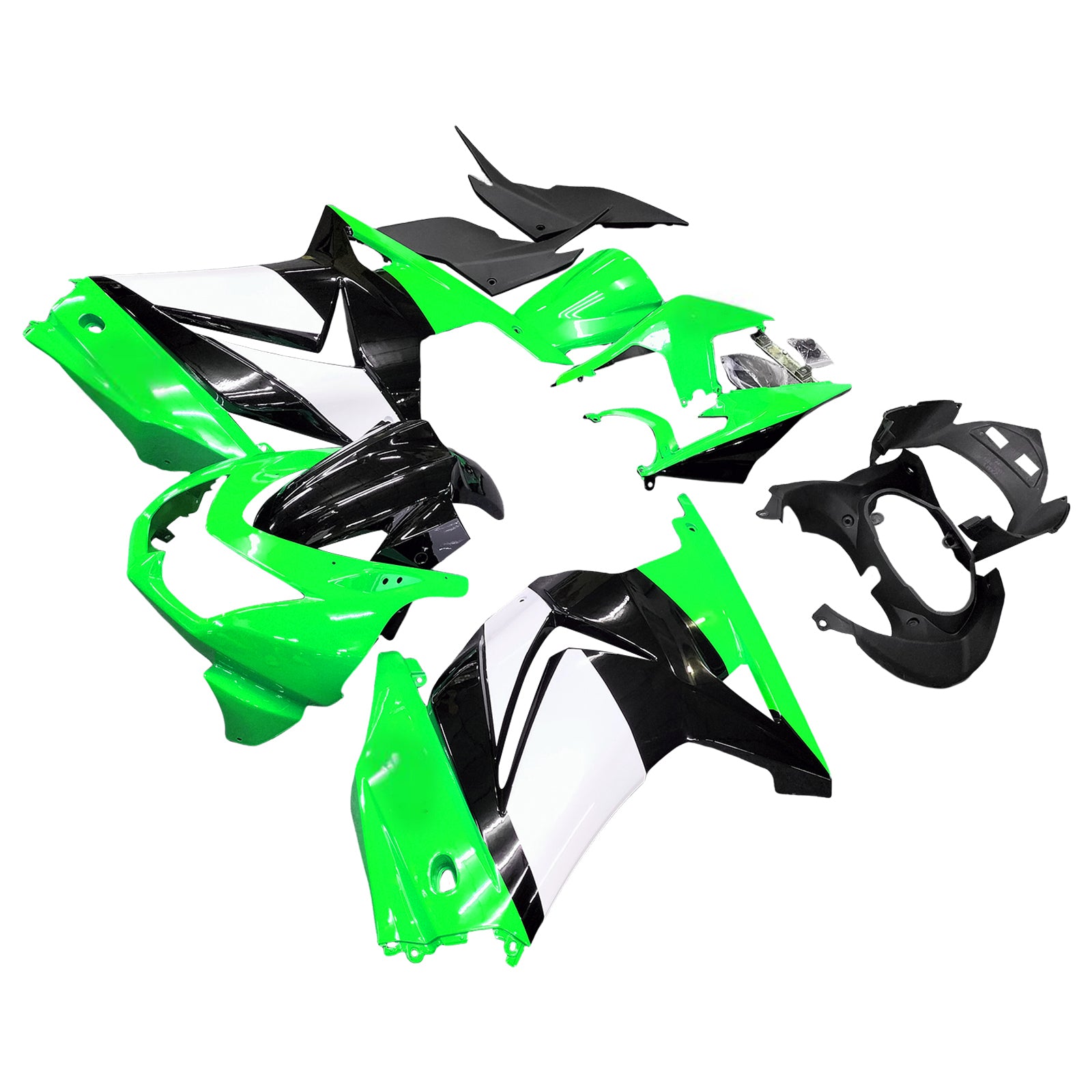 Kit de carénage injecté en plastique ABS pour Kawasaki EX250 Ninja250R 2008-2012