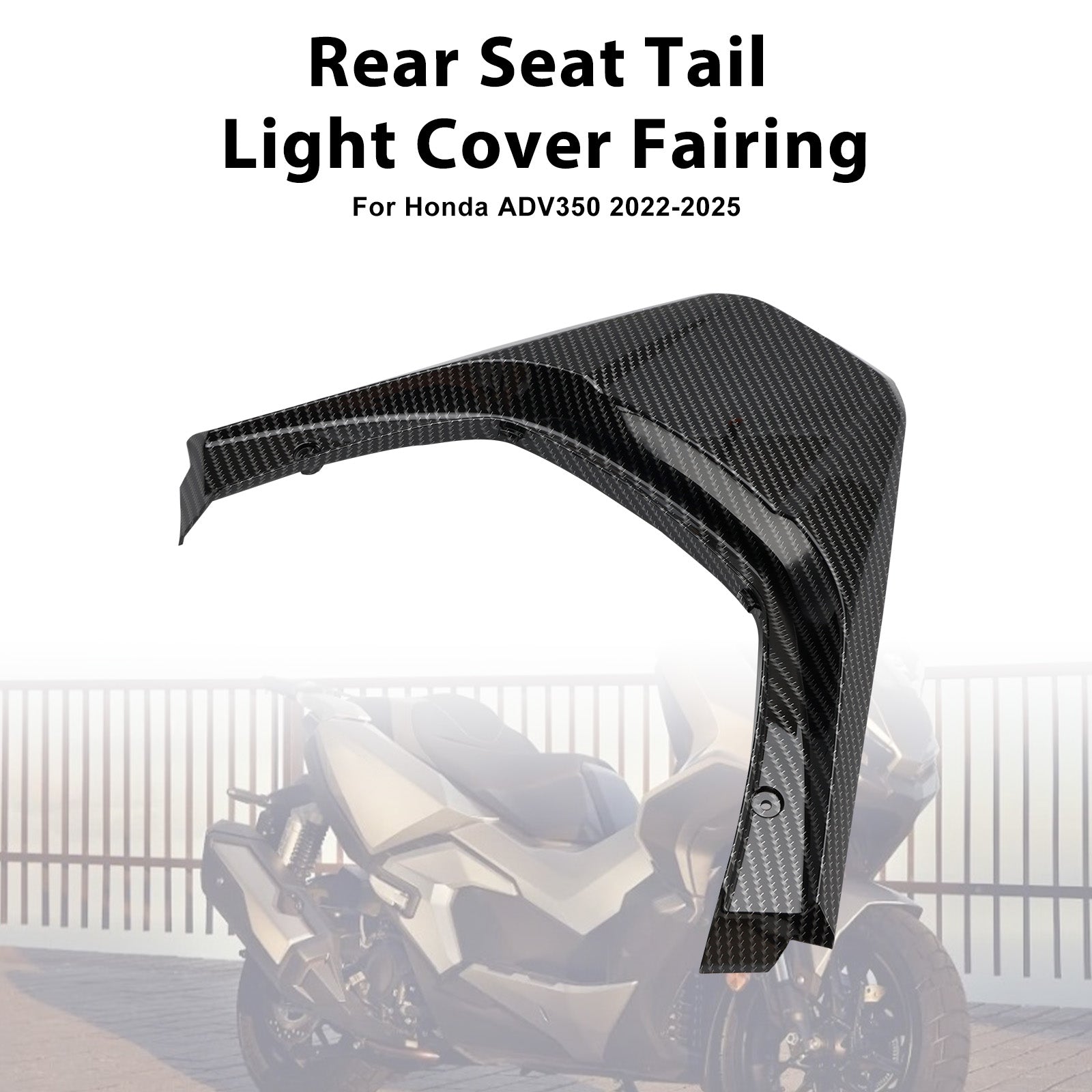 Carénage de feu arrière et de selle arrière pour Honda ADV 350 (2022-2025)