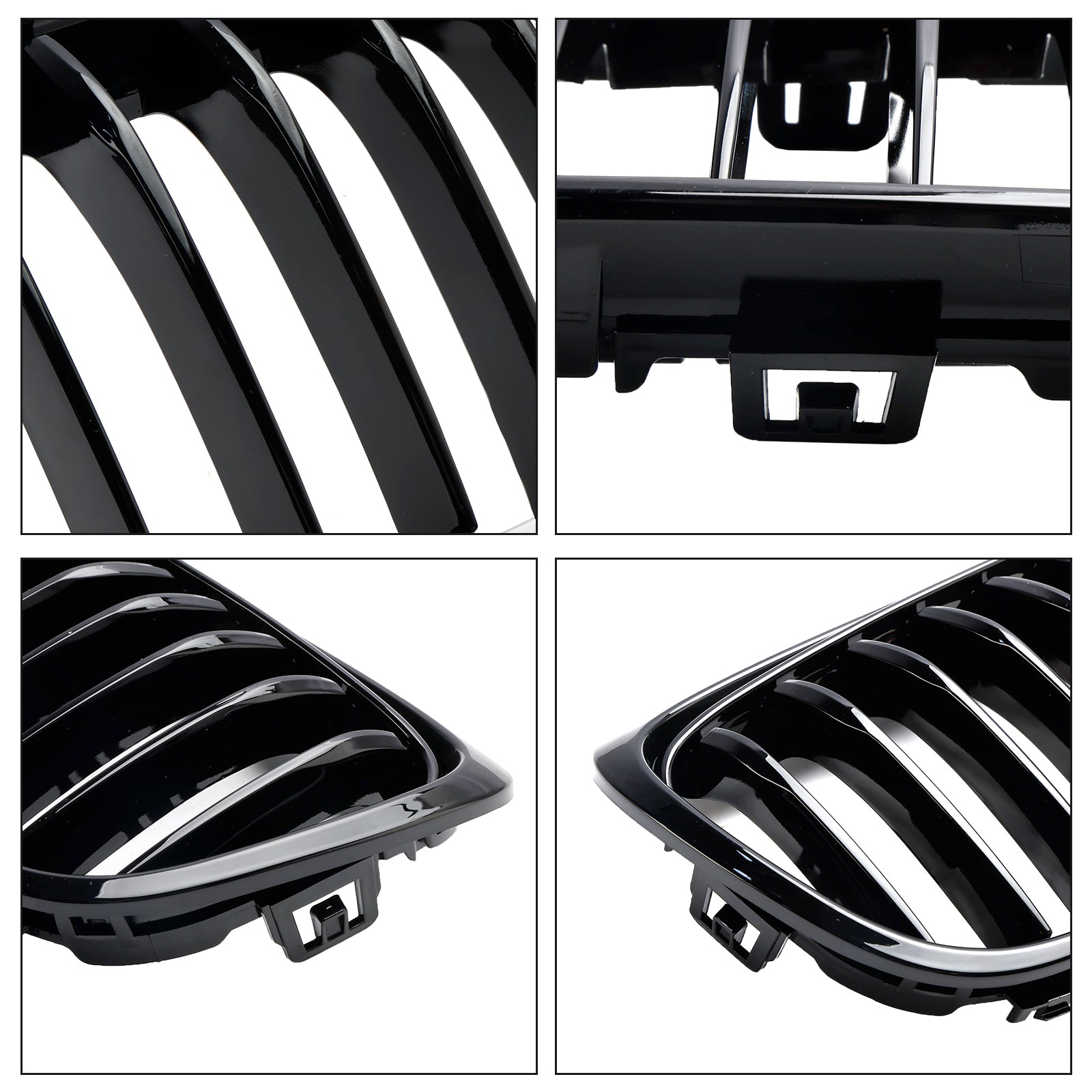 Gloss Black Front Grille Grill Pour BMW 2 Series Gran Tourer F45 F46 2015-2018