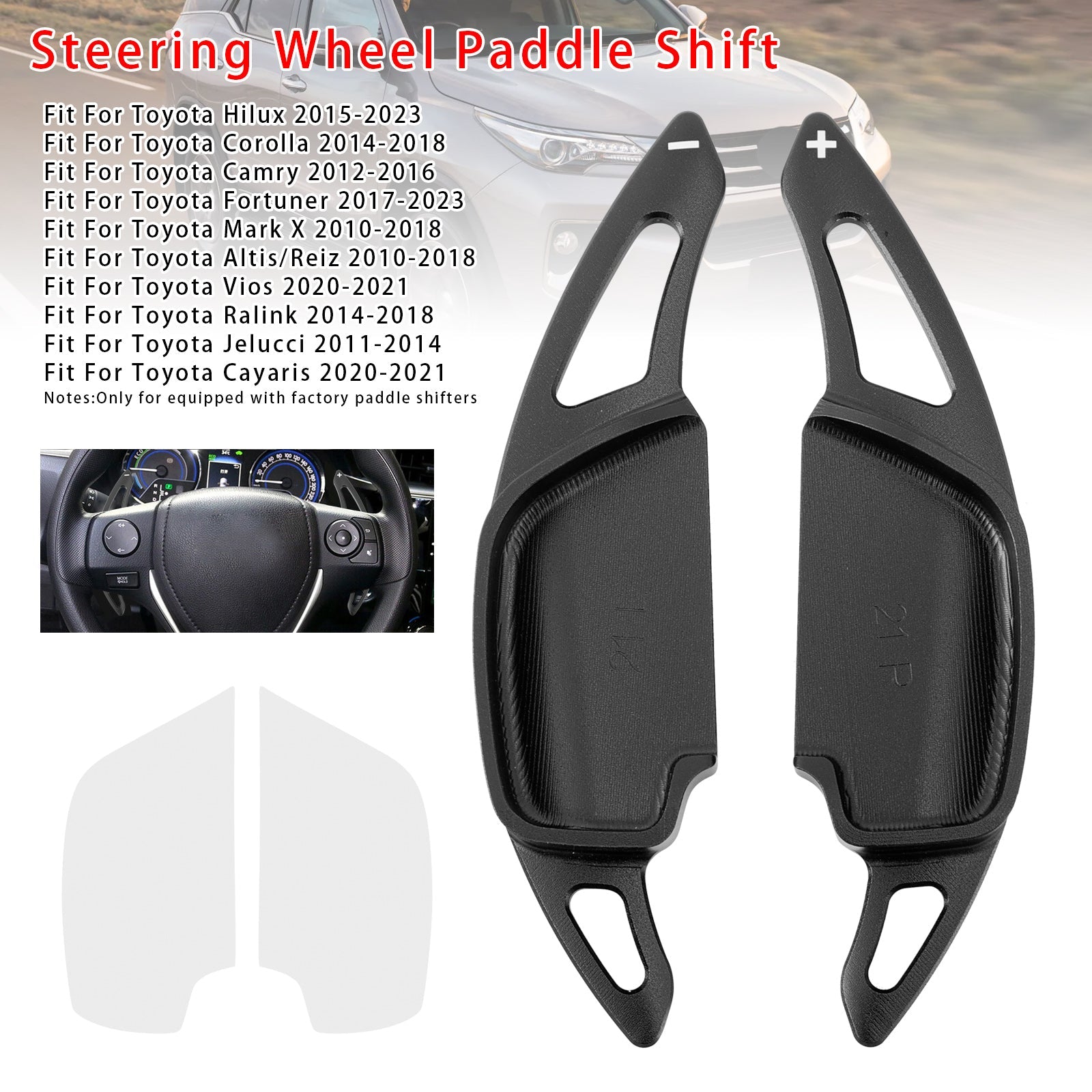 Ylinopeuskuvat pyörän takana Toyota Hilux Fortnerille