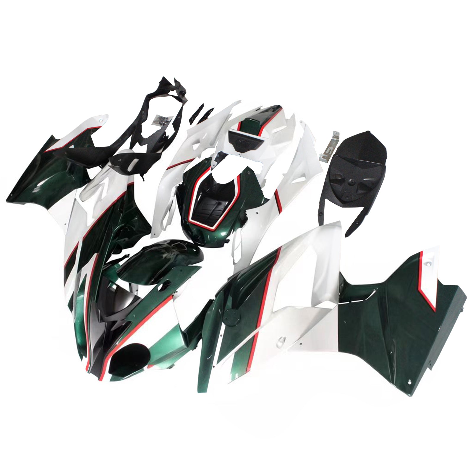 Kit de carénage à injection en plastique ABS pour BMW S1000RR 2017-2018