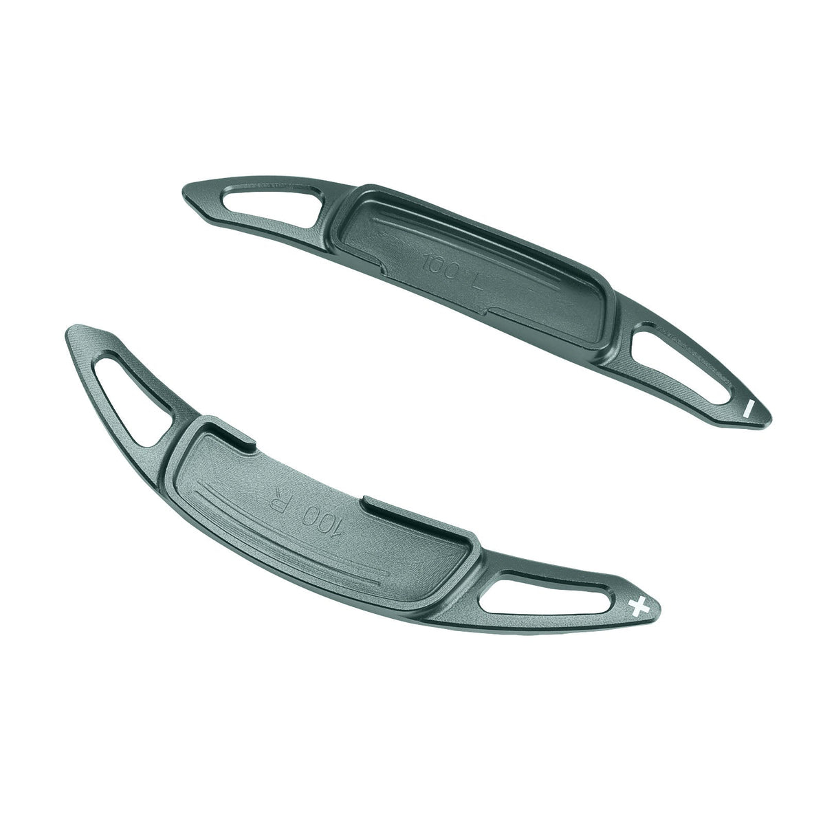 Palettes de changement de vitesse au volant pour Renault Arkana 2021-2024, gris aluminium