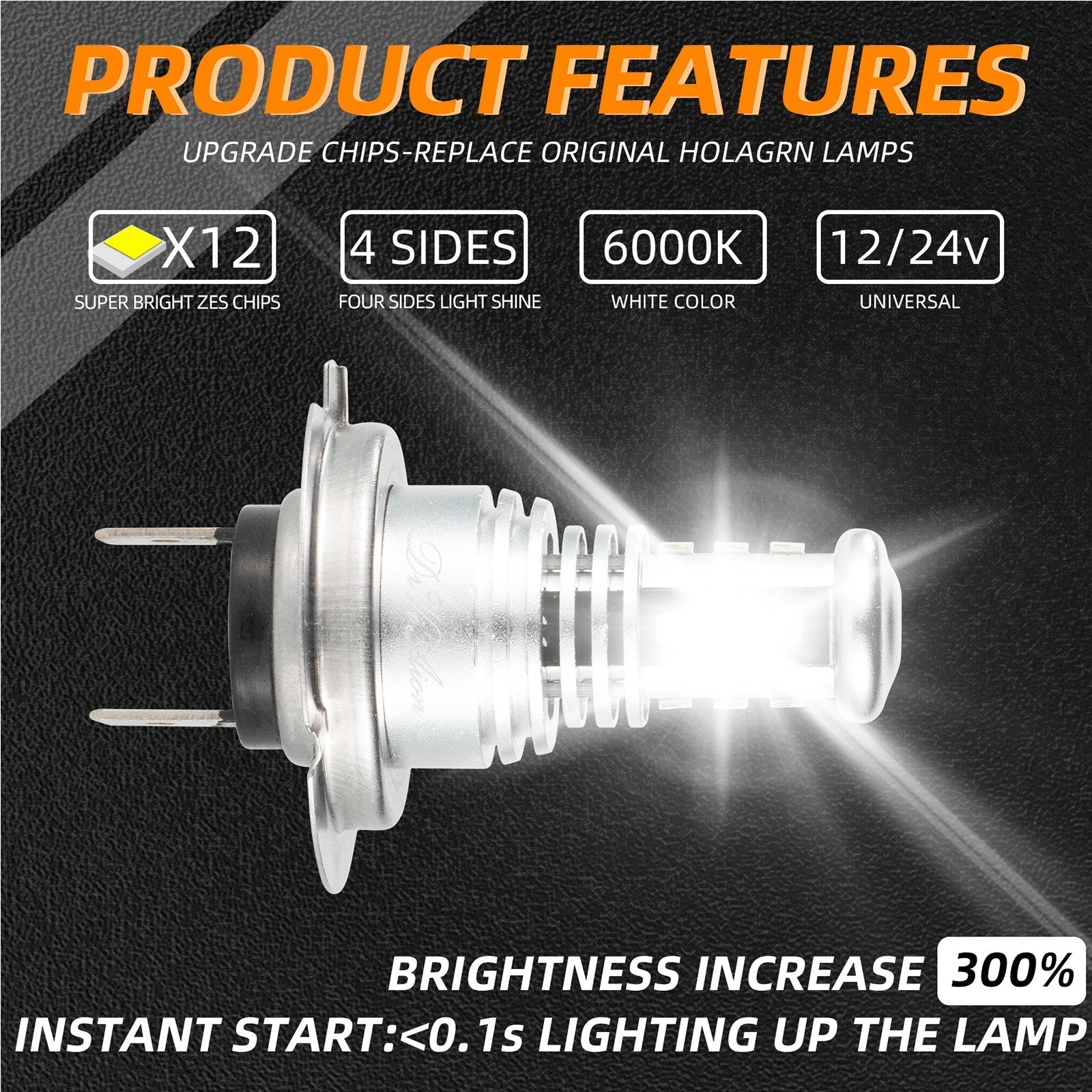 Optimice su visibilidad con las luces antiniebla LED V15 H7