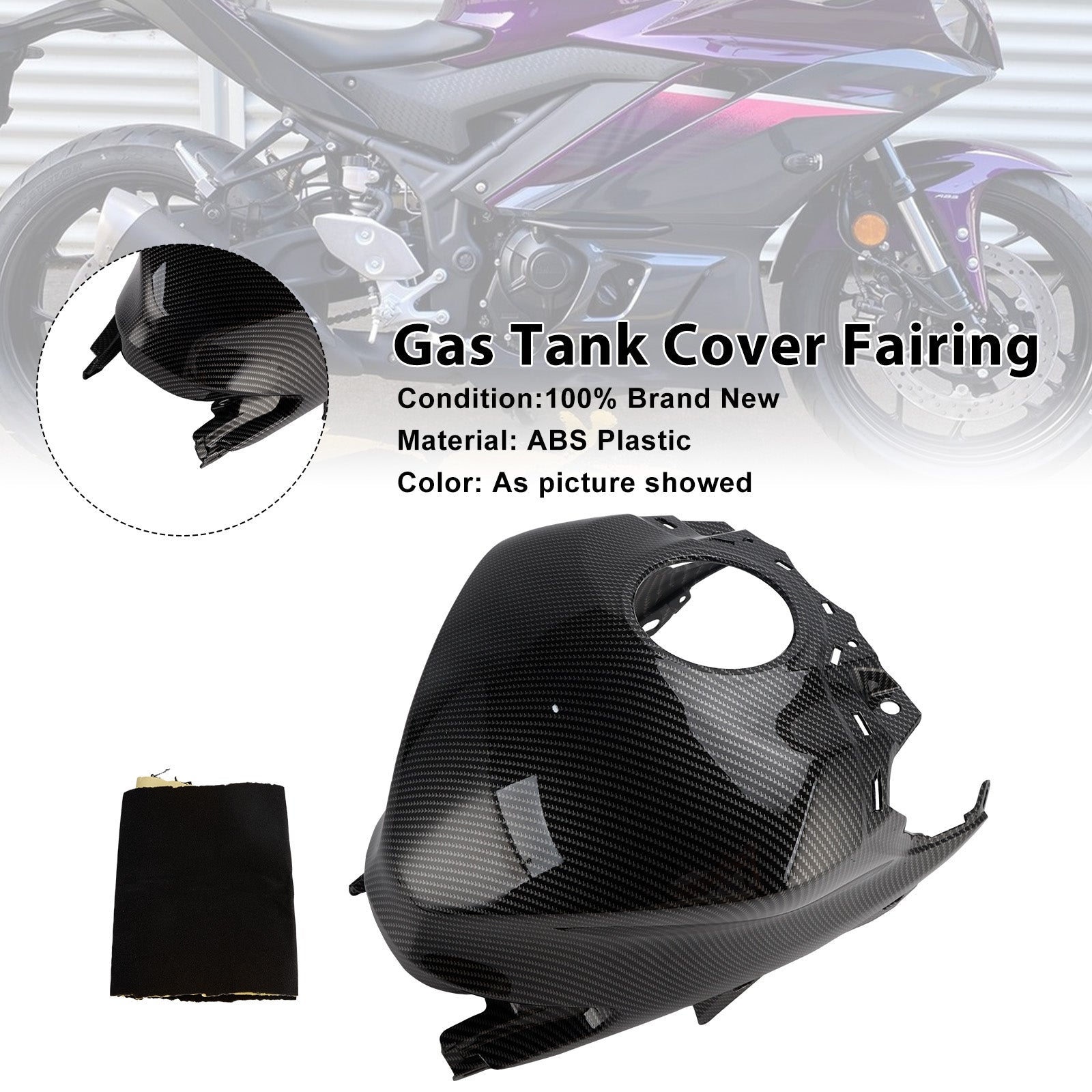 Protection de carénage et de réservoir d'essence pour Yamaha YZF-R3 R25 2025-2026