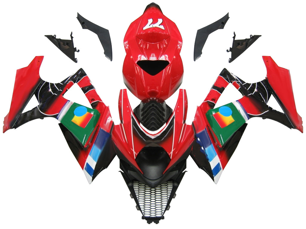 Kit de carénage par injection, carrosserie en plastique ABS, compatible avec Suzuki GSXR1000 2007-2008