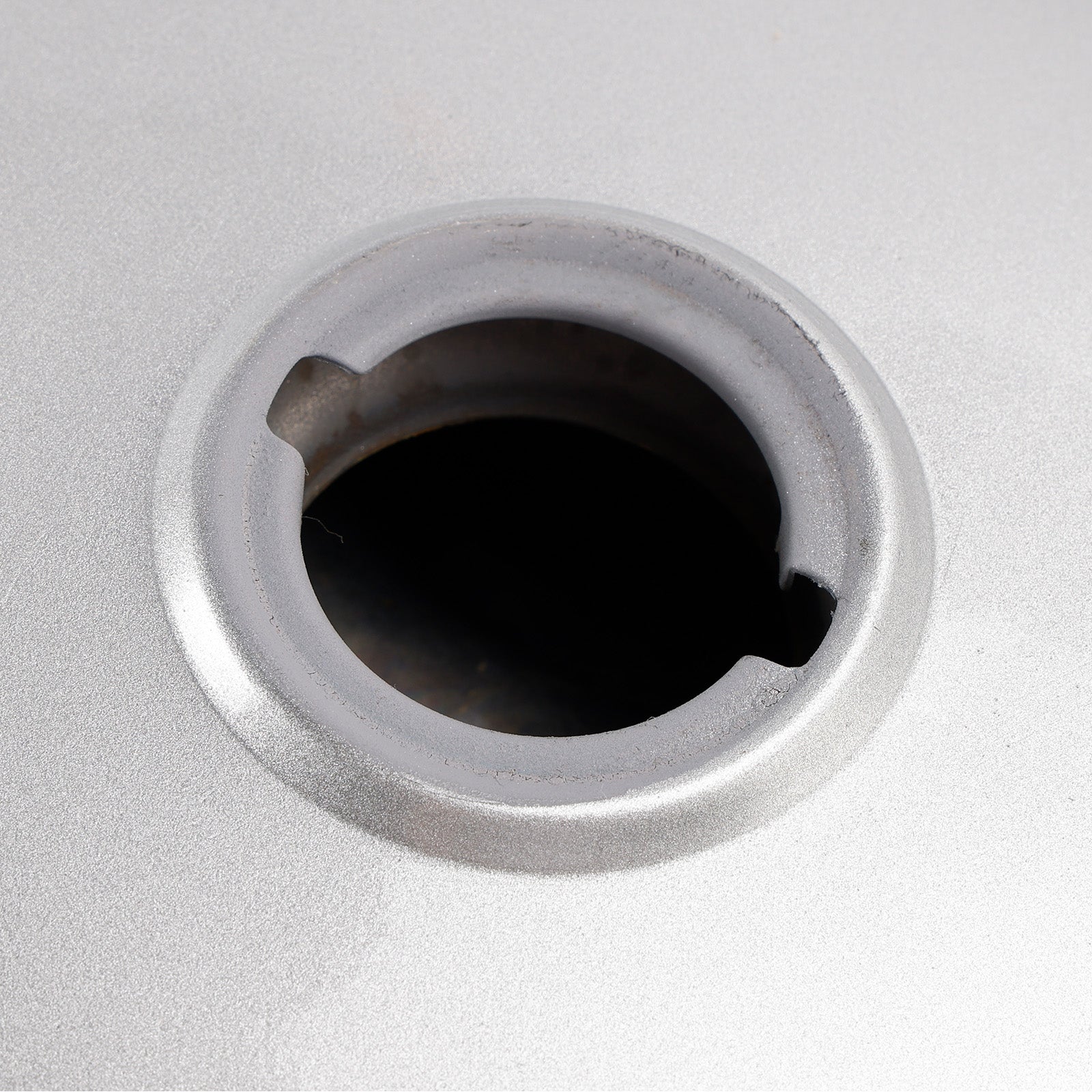 Réservoir d'essence argenté pour moto Cafe Racer, style rétro classique, pour Bobber Scrambler