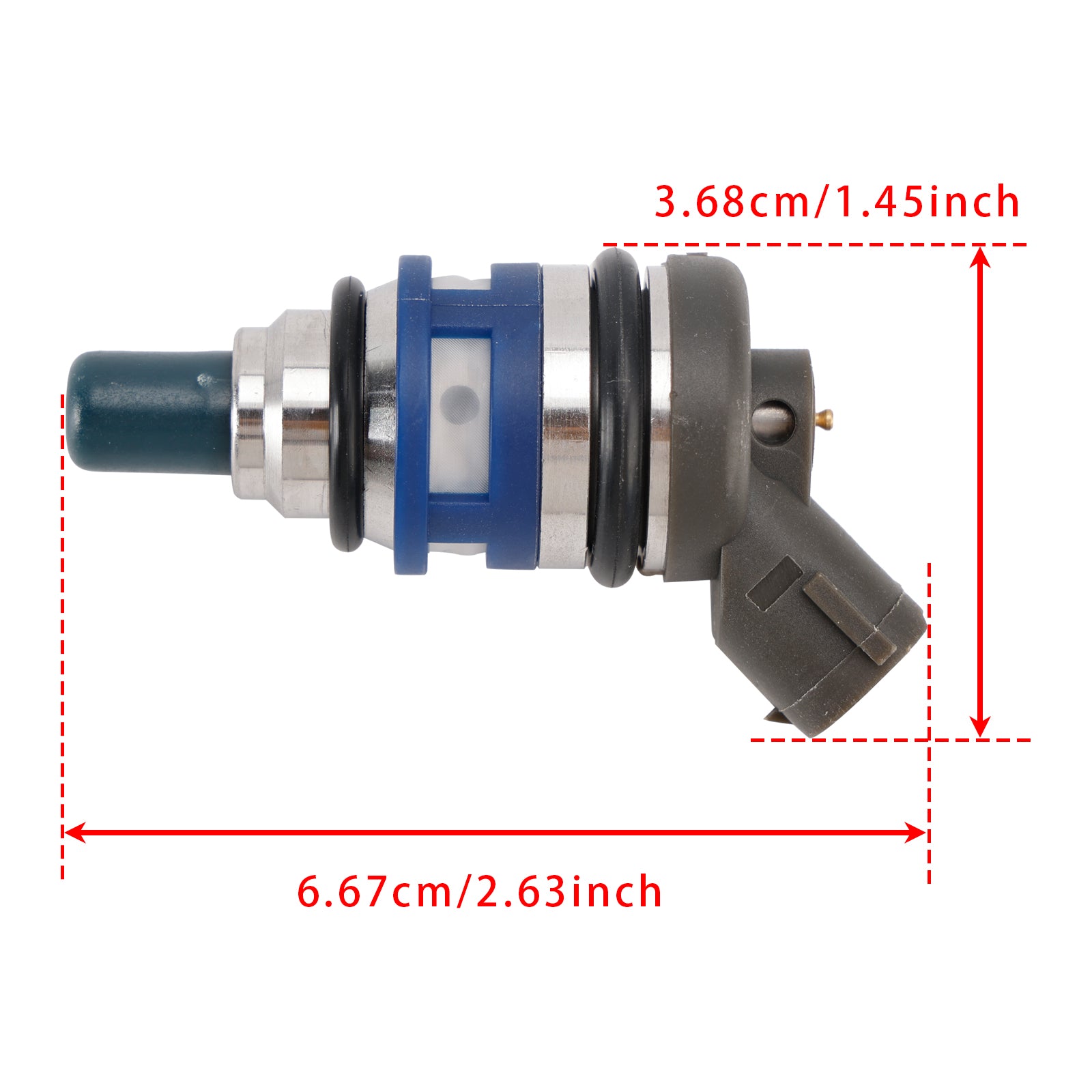 Iniettore di carburante (4 pezzi) per Subaru Impreza WRX GC8 (1993-1999) - Numero di parte : 16611-AA100