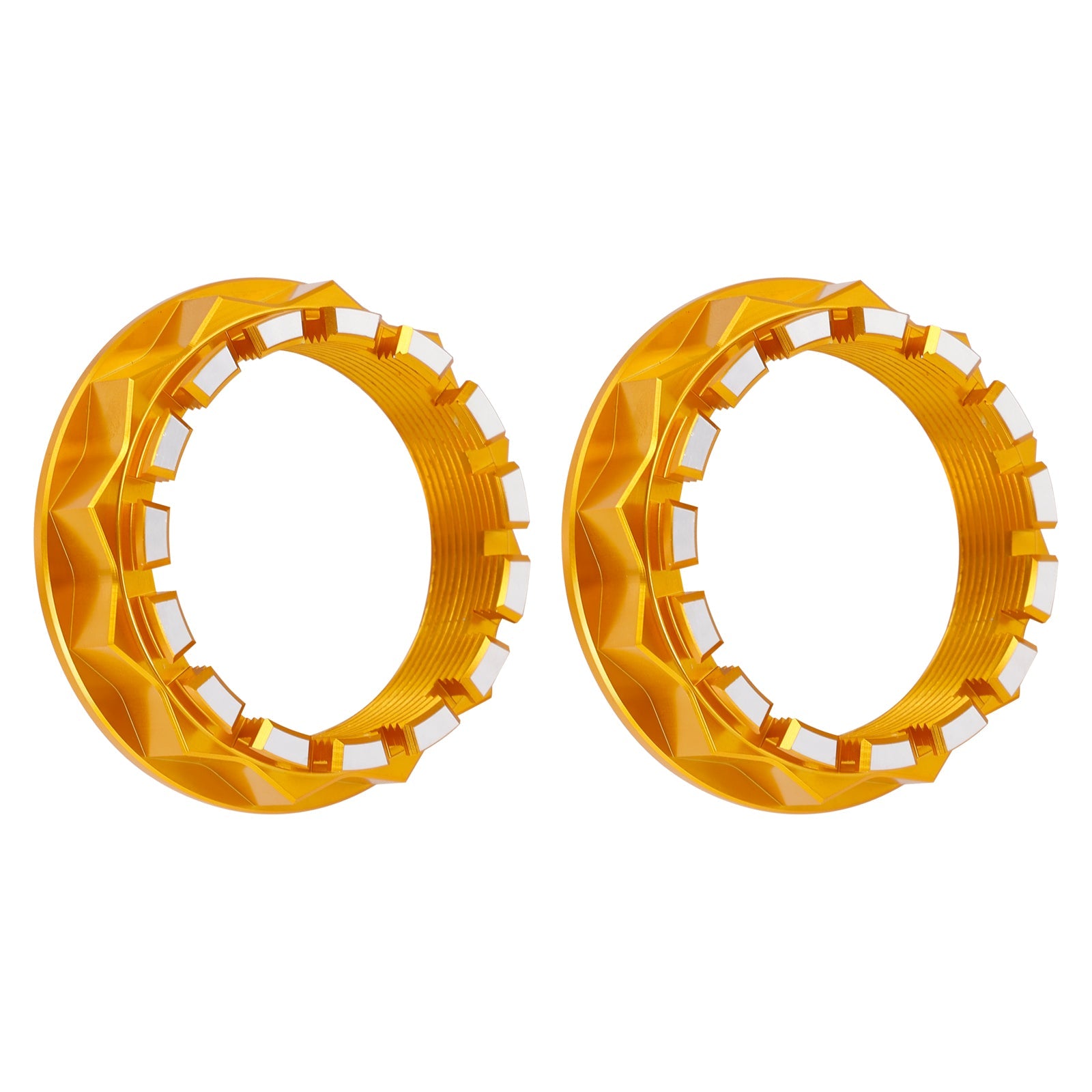 Spel van'Gouden achterwielmoeren voor Ducati Streetfighter Multistrada Diavel SS939/950/S