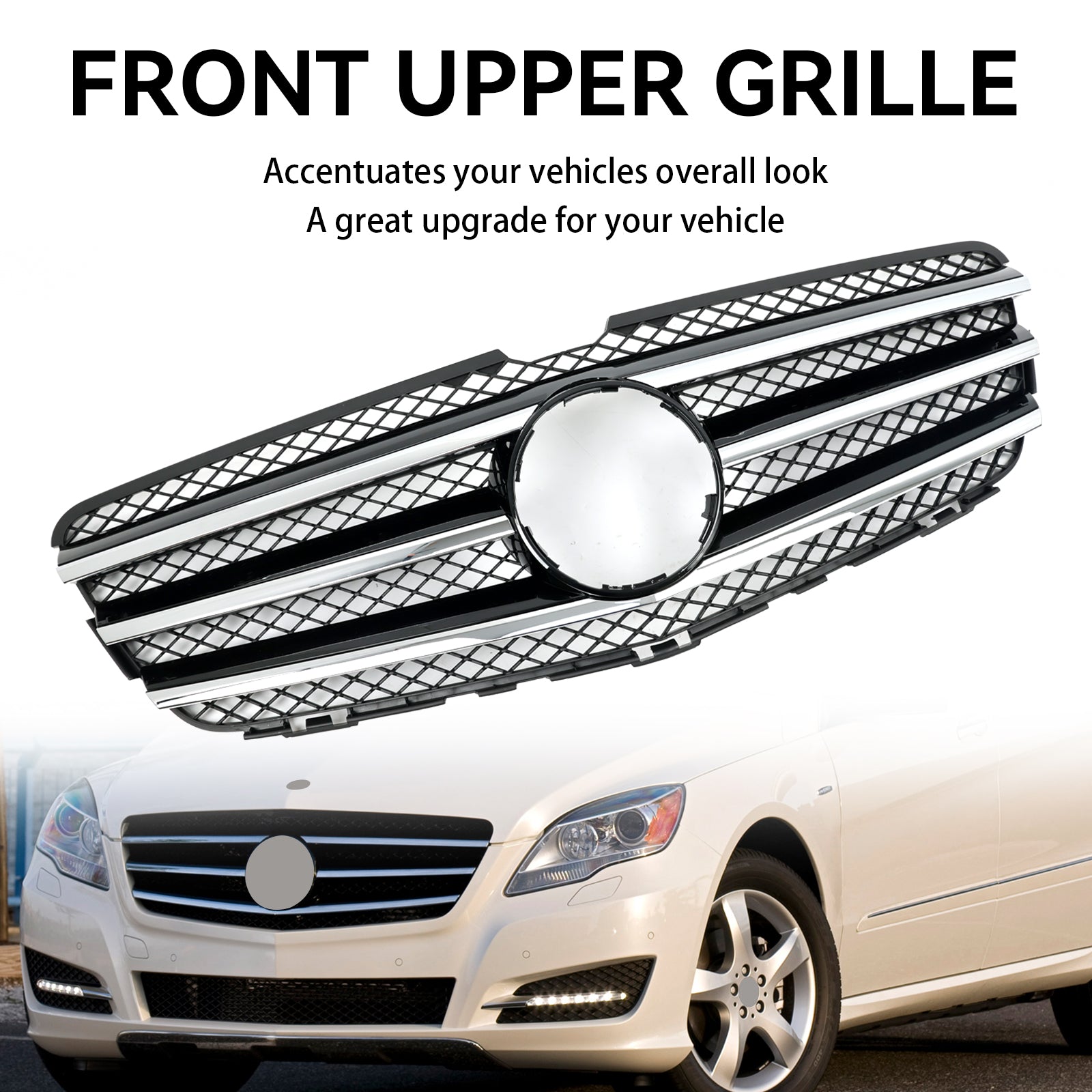 Front Bumper Grill Grille A2518801583 Pour Mercedes-Benz R Class W251 2010-2013