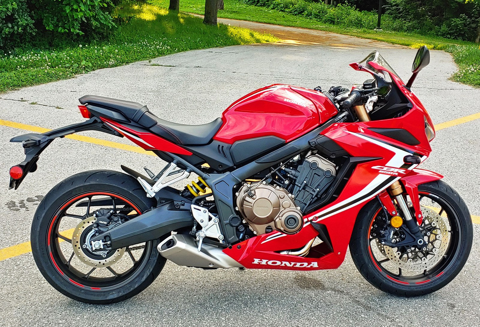 2019-2020 Honda CBR650R Kit de carenado de inyección de carrocería de plástico ABS