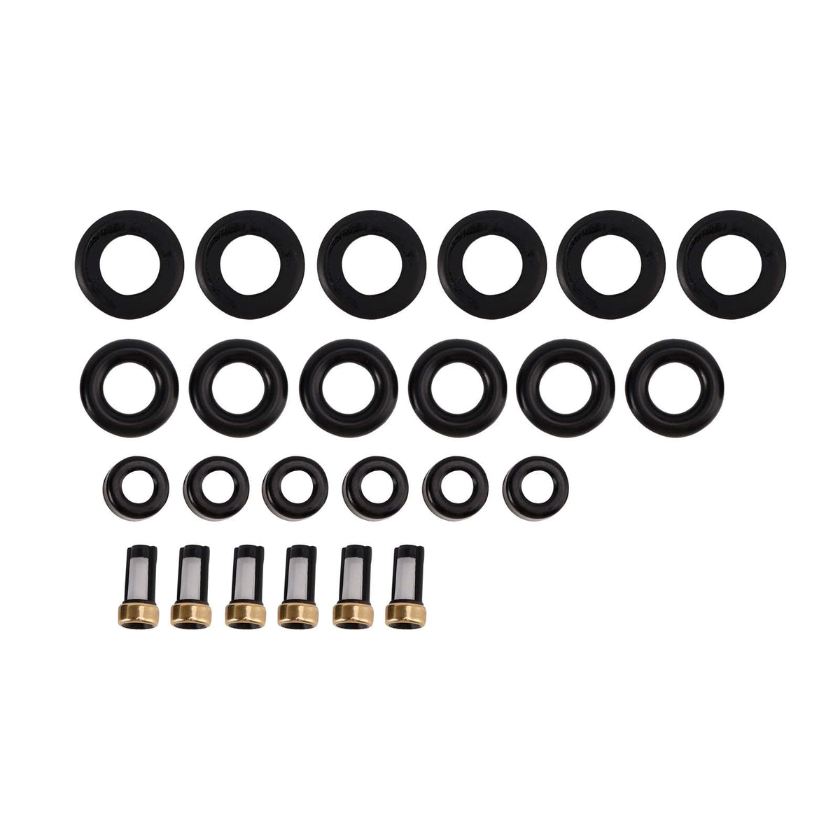 Junta tórica del inyector de combustible 23250-0P030 compatible con Toyota 4Runner 03-09 y Tacoma 2005-15