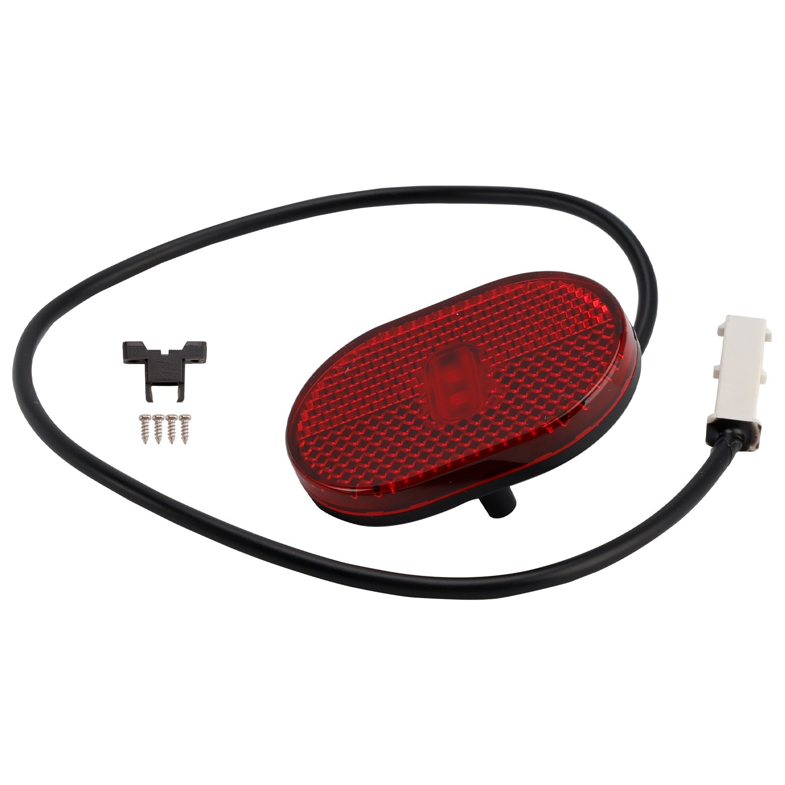 Fanale Posteriore Per Xiaomi 4 Pro - Ricambio Scooter Elettrico, In ABS, Rosso, Impermeabile