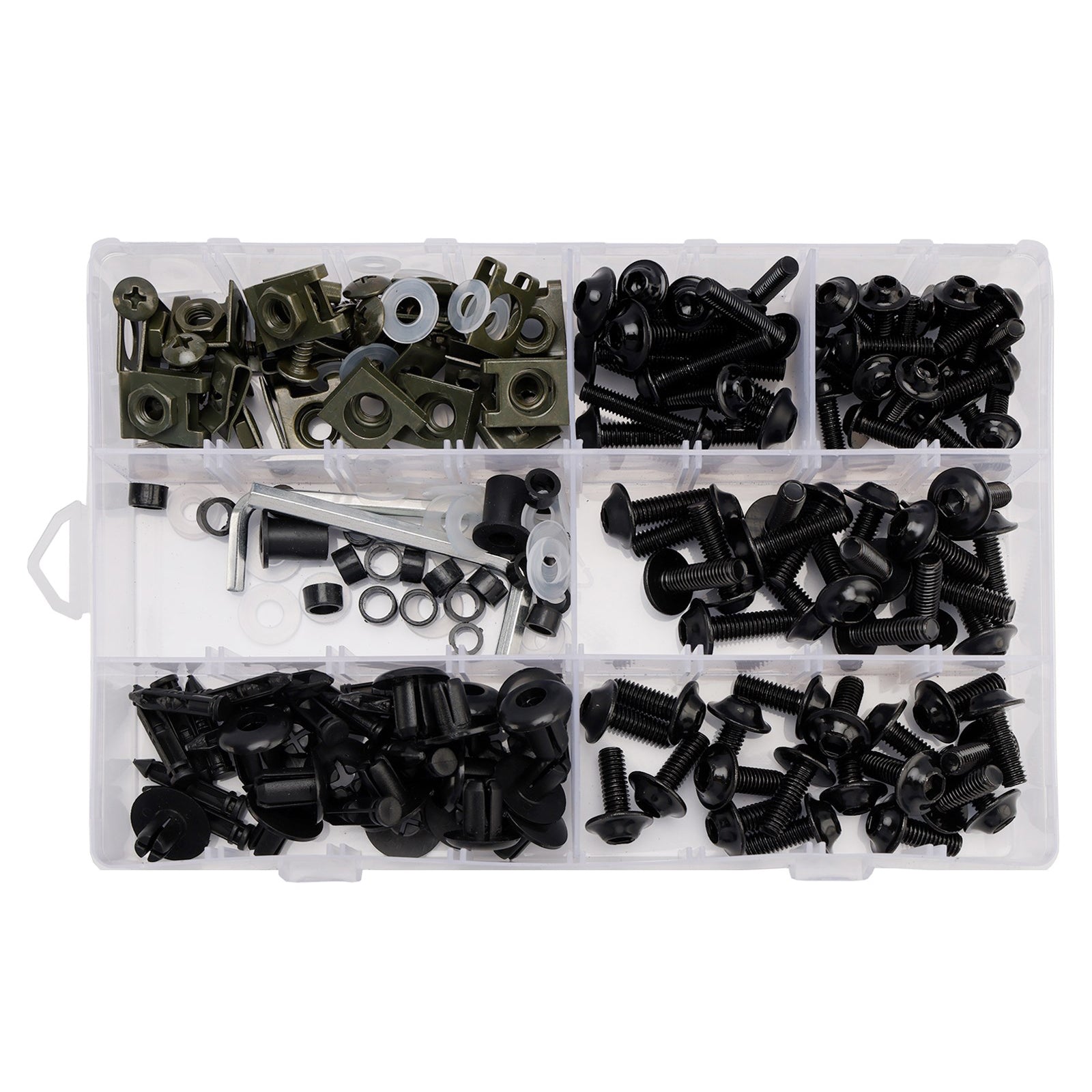 Kit de carénage injecté en plastique ABS pour Suzuki GSXR 600/750 2006-2007 K6