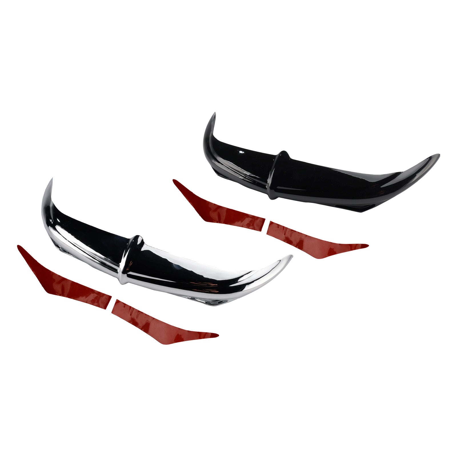 Garniture décorative de carénage Bat Brow Batwing pour trikes Electra Street Glide 96-13